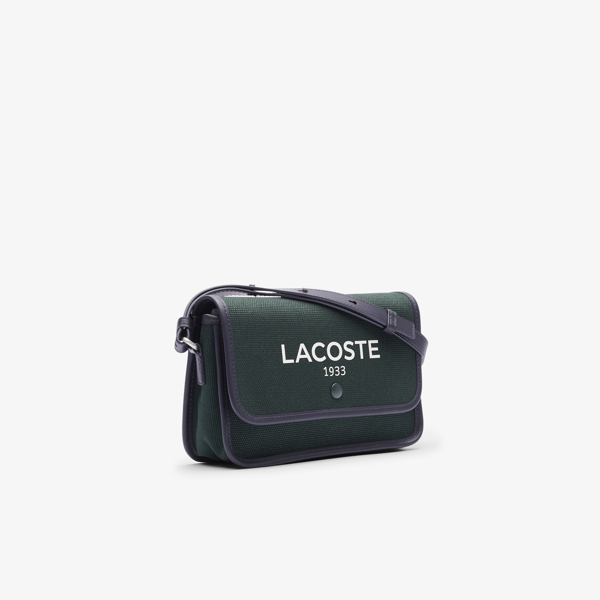 Lacoste Heritage Canvas Kadın Koyu Yeşil Omuz Çantası