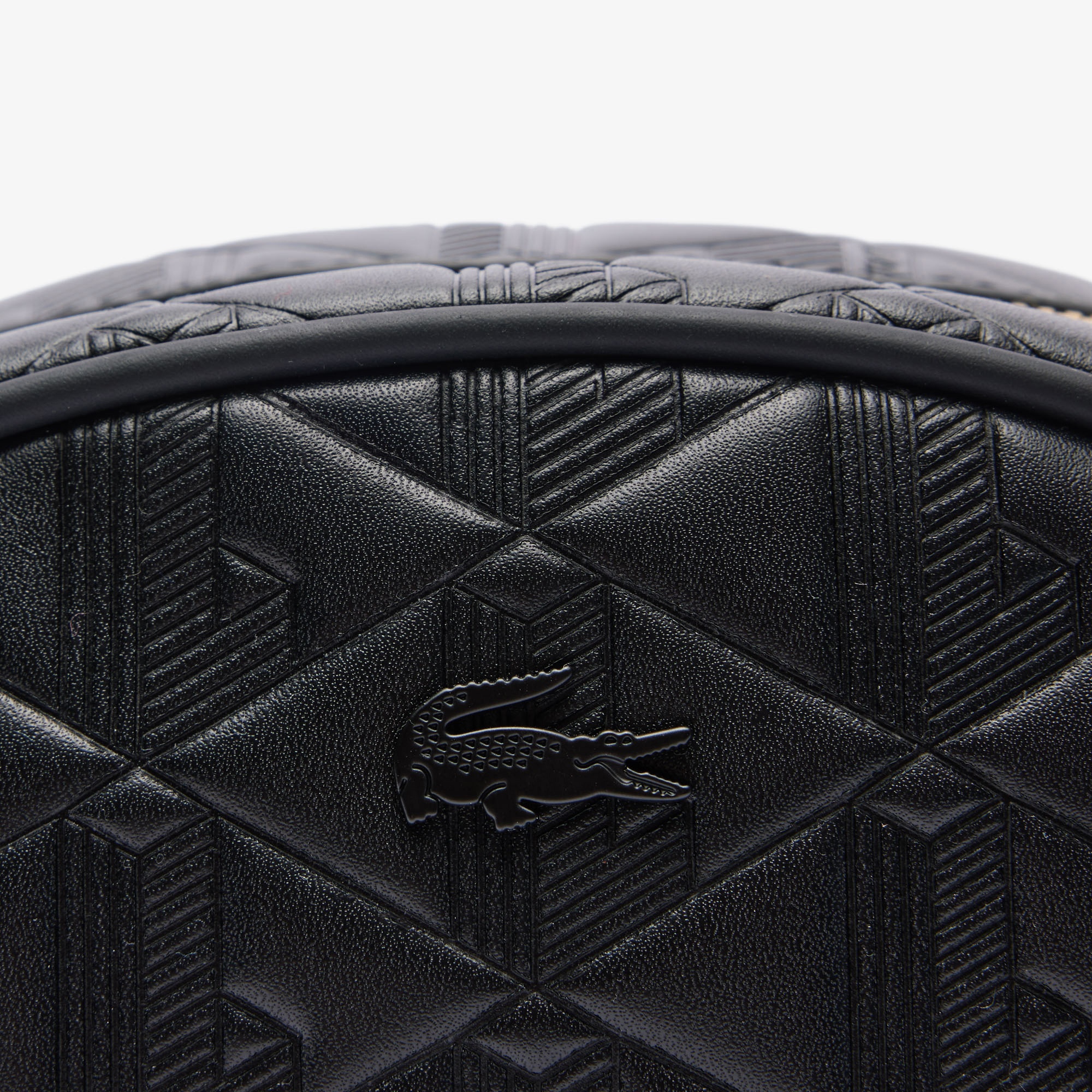 Lacoste Maheki Kadın Deri Siyah Omuz Çantası