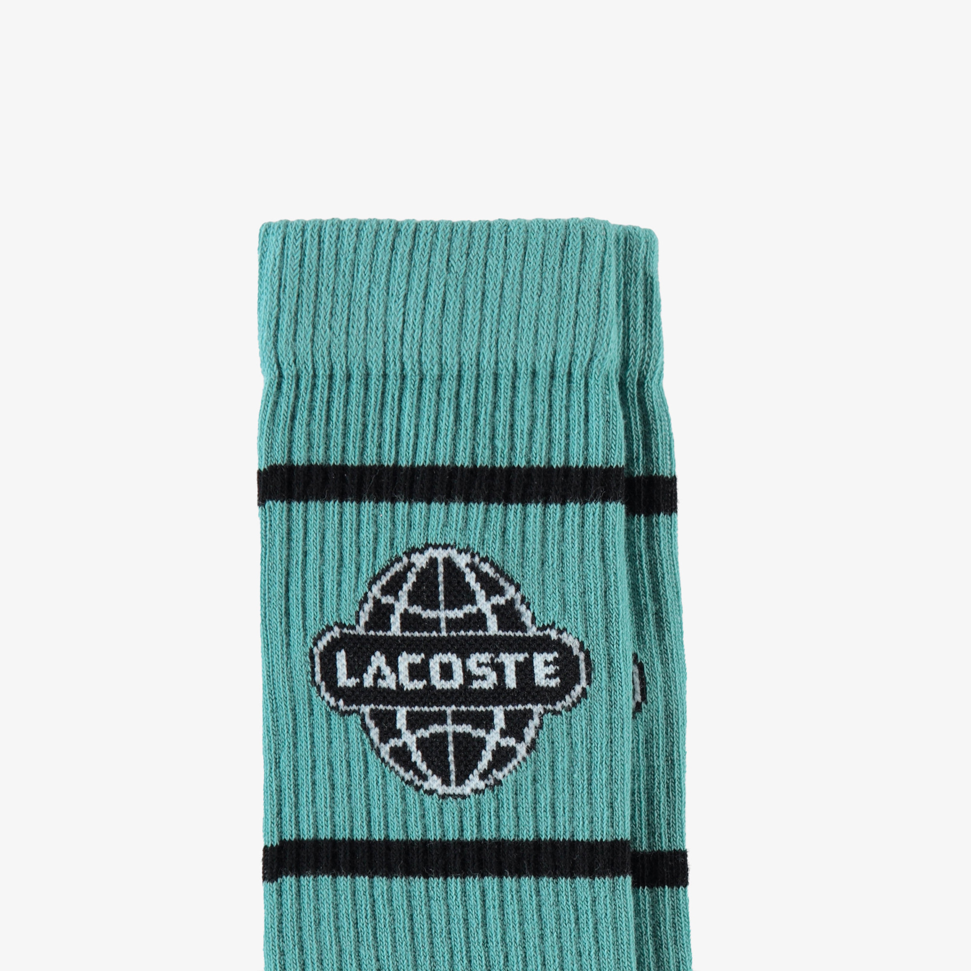Lacoste Erkek Baskılı Açık Yeşil Çorap görsel 2