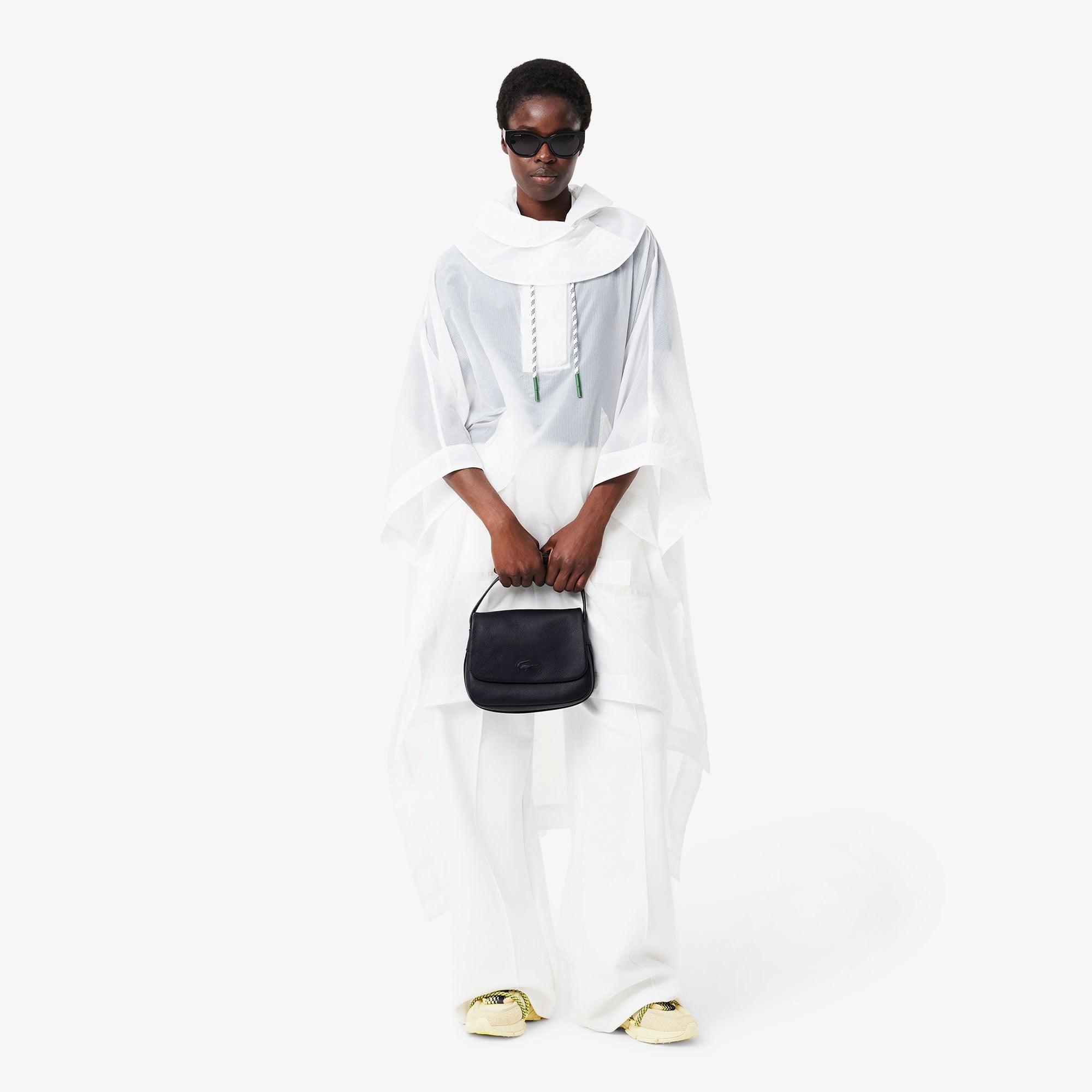 City Court Kadın Deri Siyah Omuz Çantası