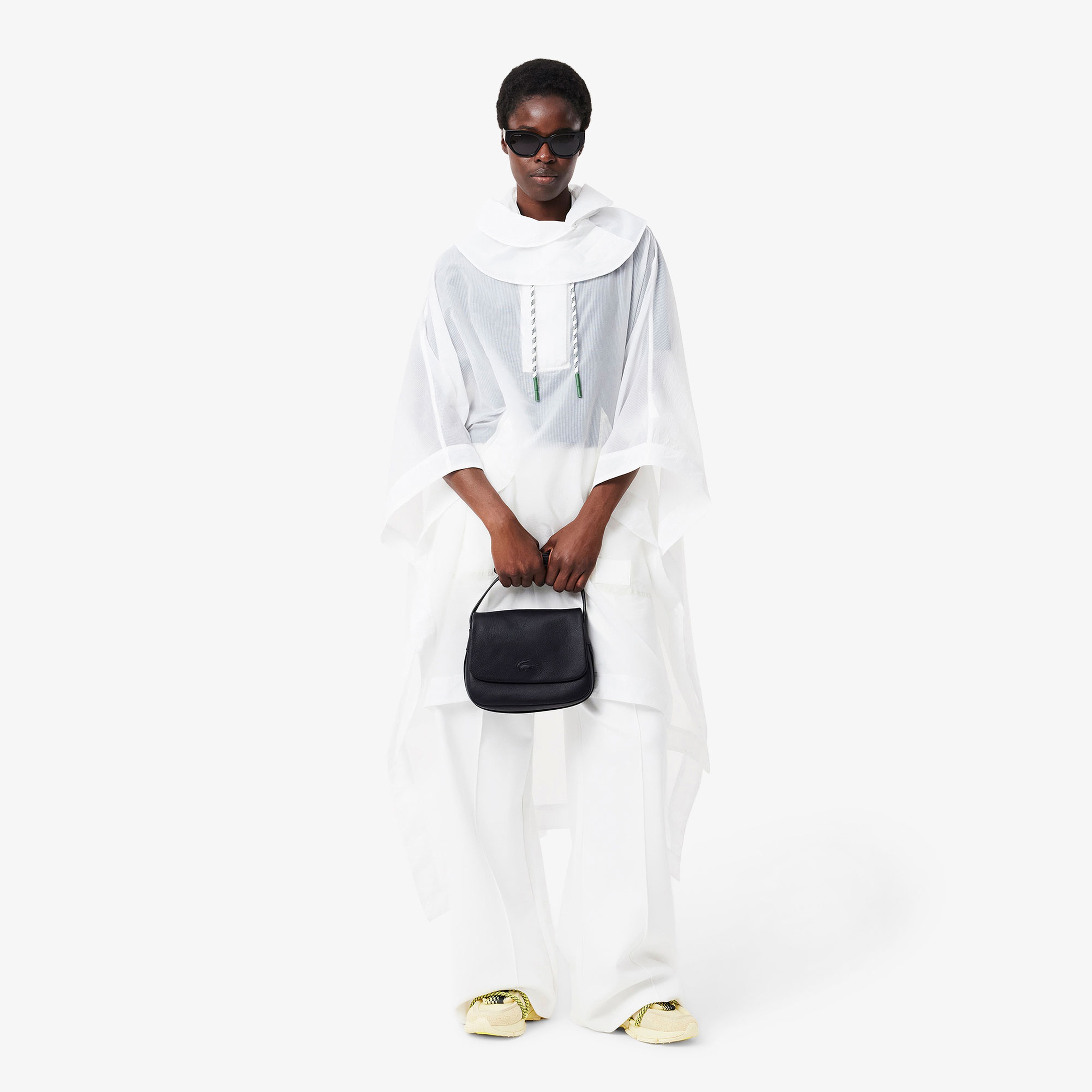 City Court Kadın Deri Siyah Omuz Çantası