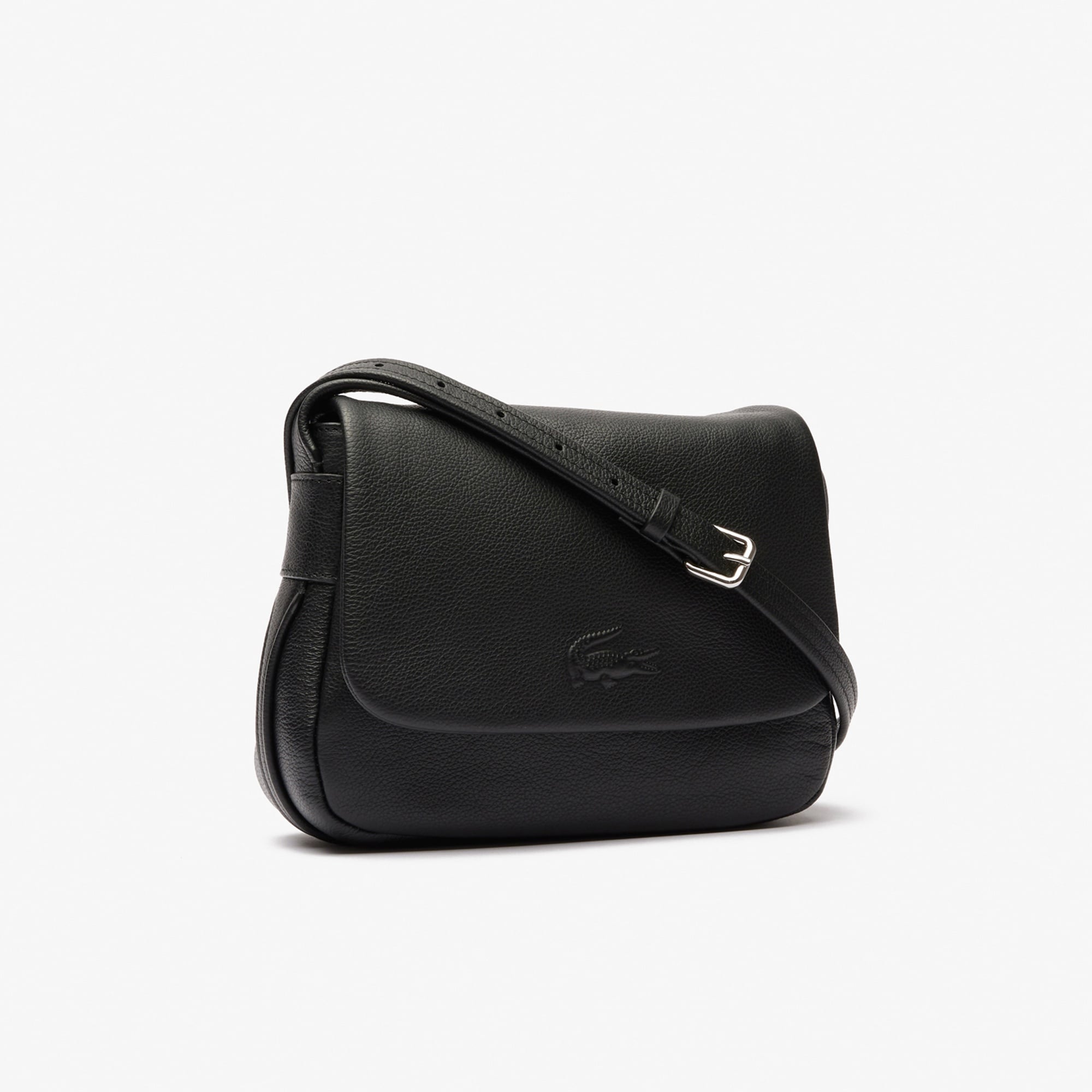 City Court Kadın Deri Siyah Omuz Çantası