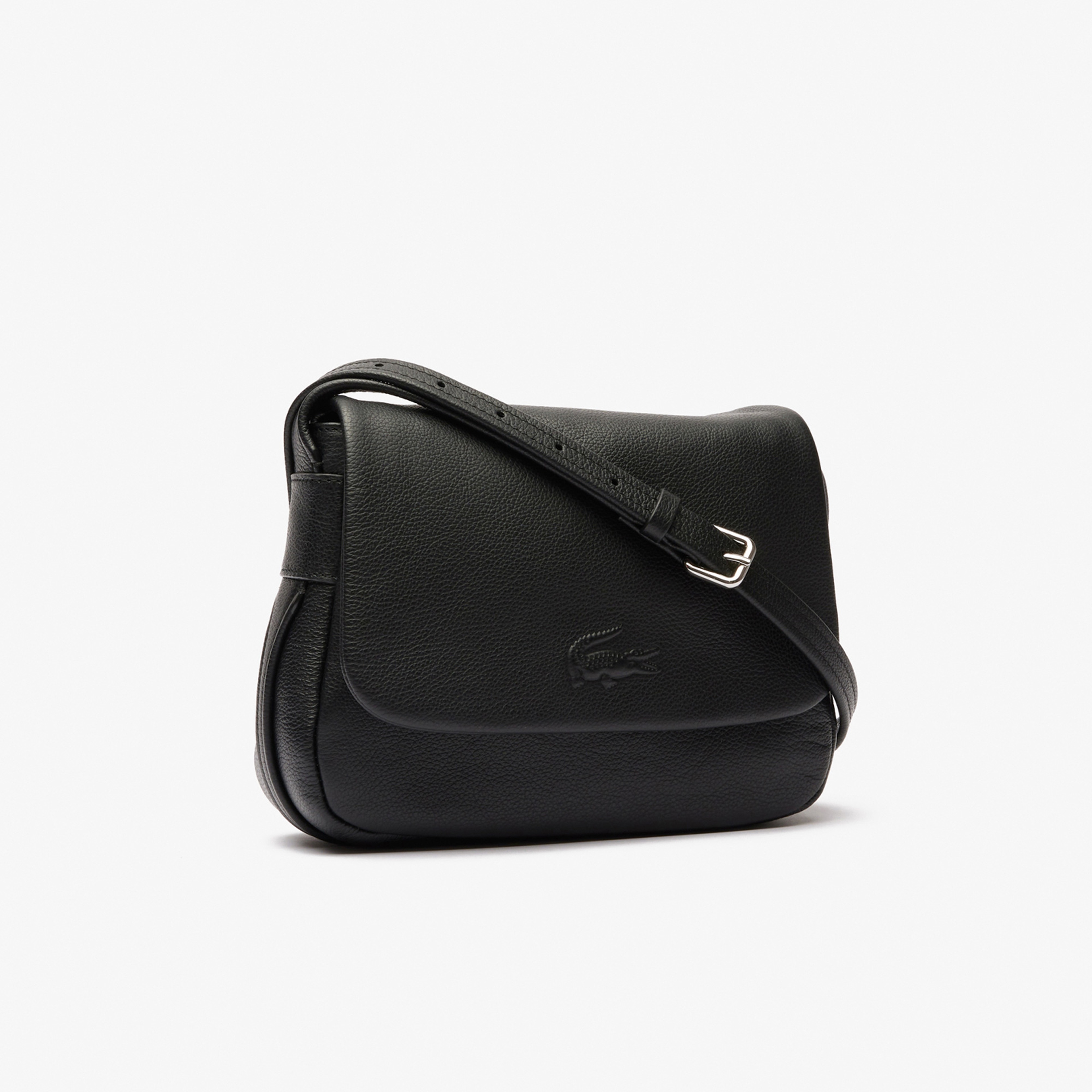 City Court Kadın Deri Siyah Omuz Çantası