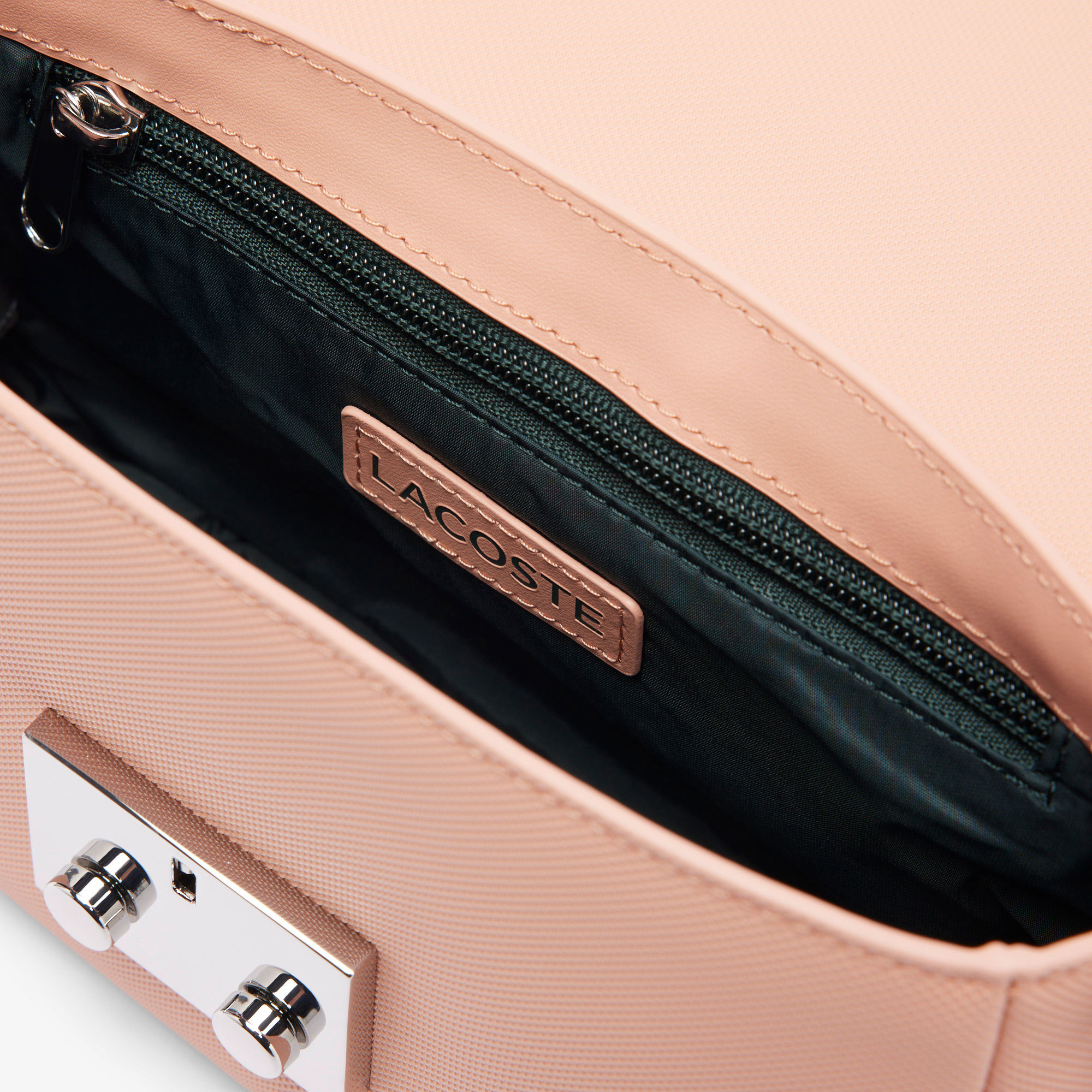 Lacoste Daily City Kadın Açık Pembe Omuz Çantası görsel 4