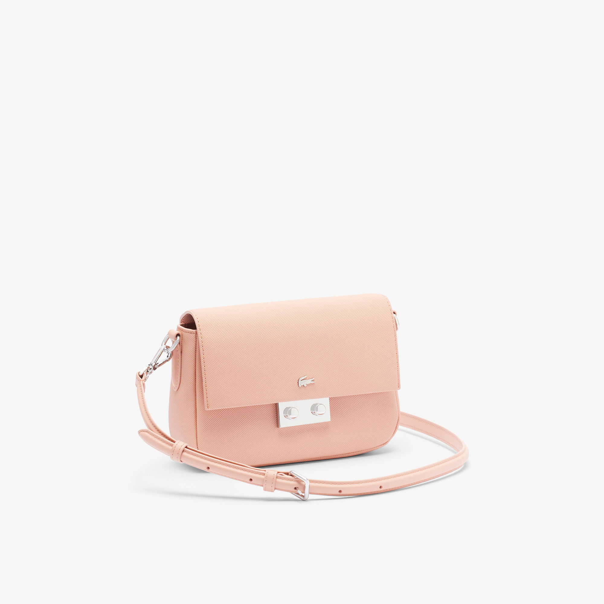 Lacoste Daily City Kadın Açık Pembe Omuz Çantası görsel 3