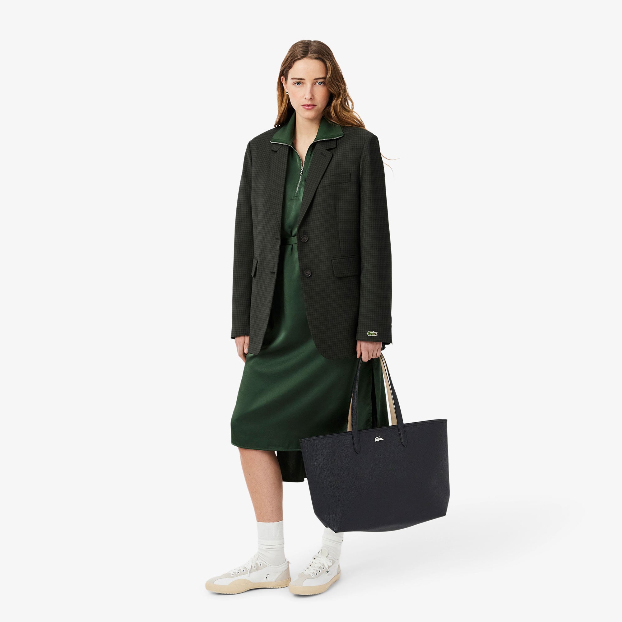 Lacoste Anna Kadın Siyah Omuz Çantası görsel 2