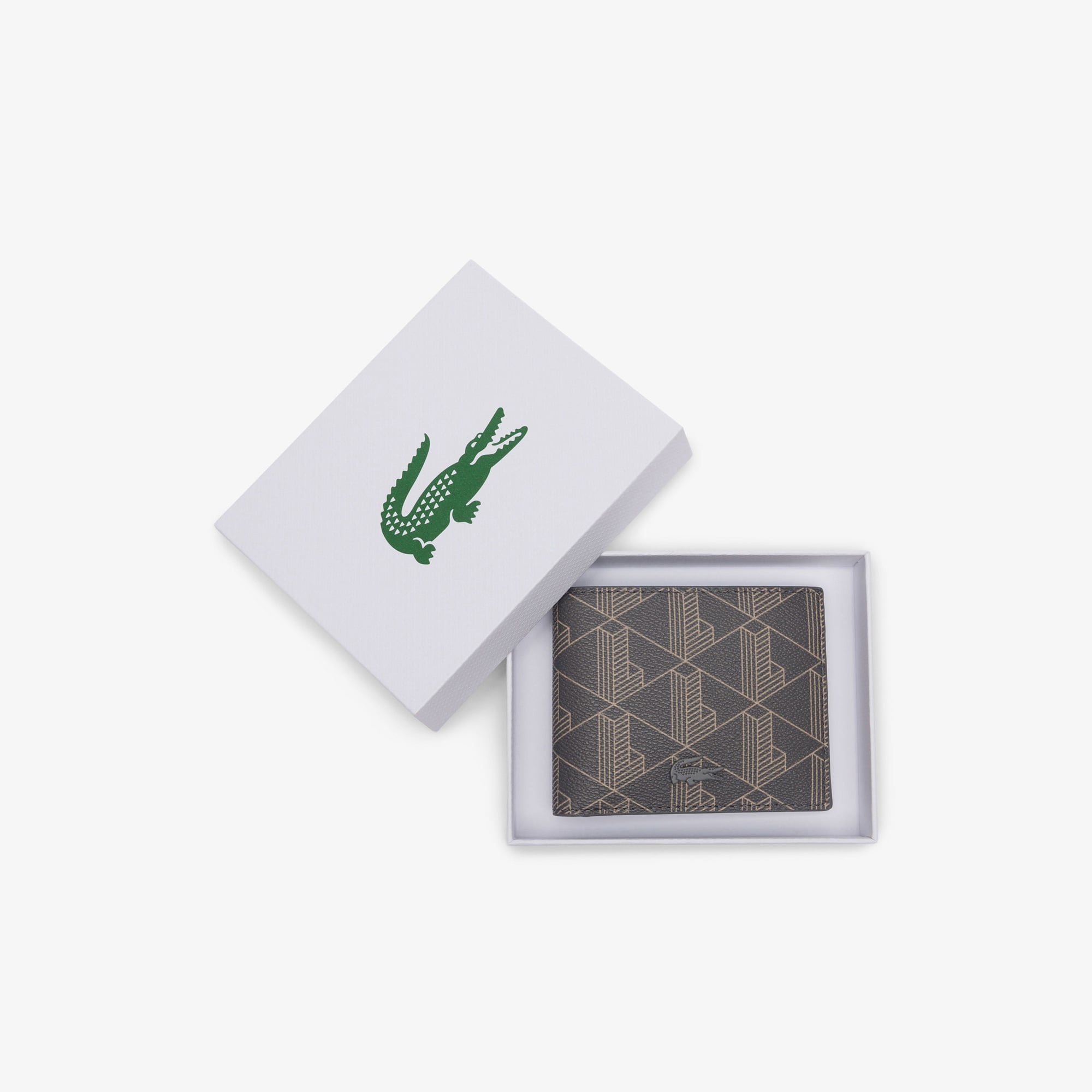 The Blend Erkek Monogram Gri Cüzdan