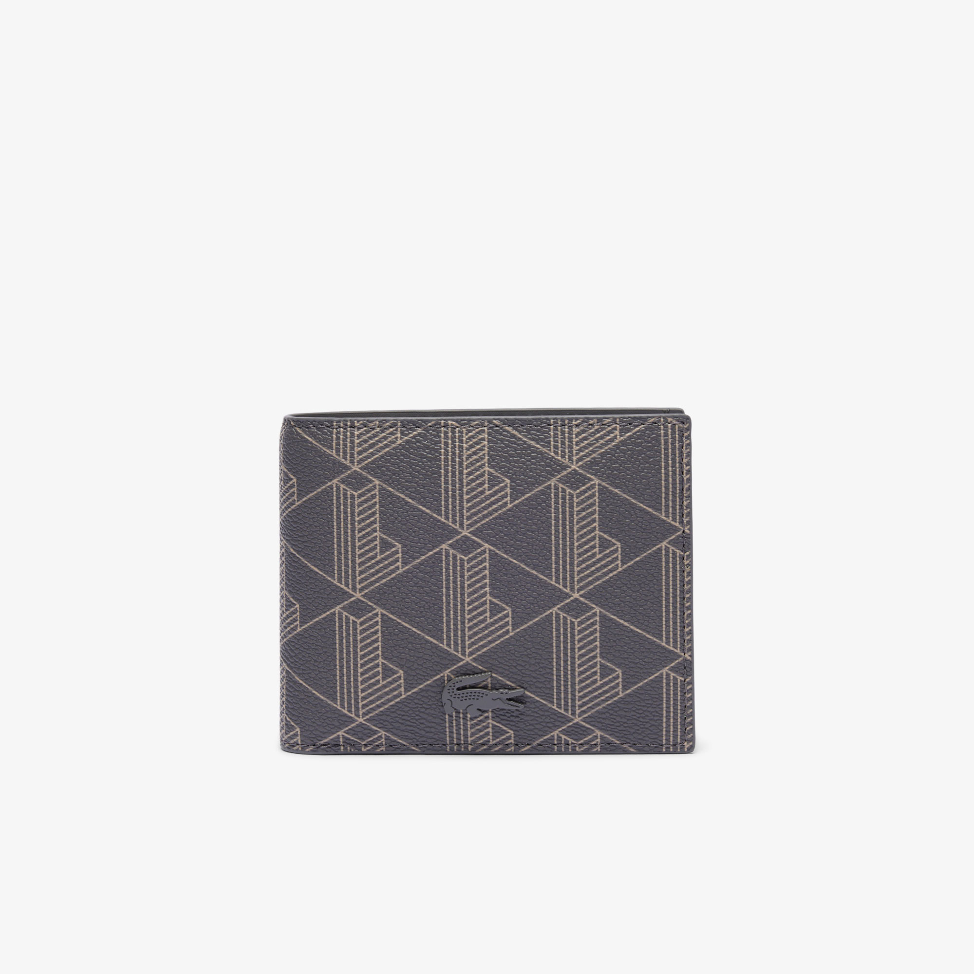 The Blend Erkek Monogram Gri Cüzdan NH3697LX-Q82 | Lacoste
