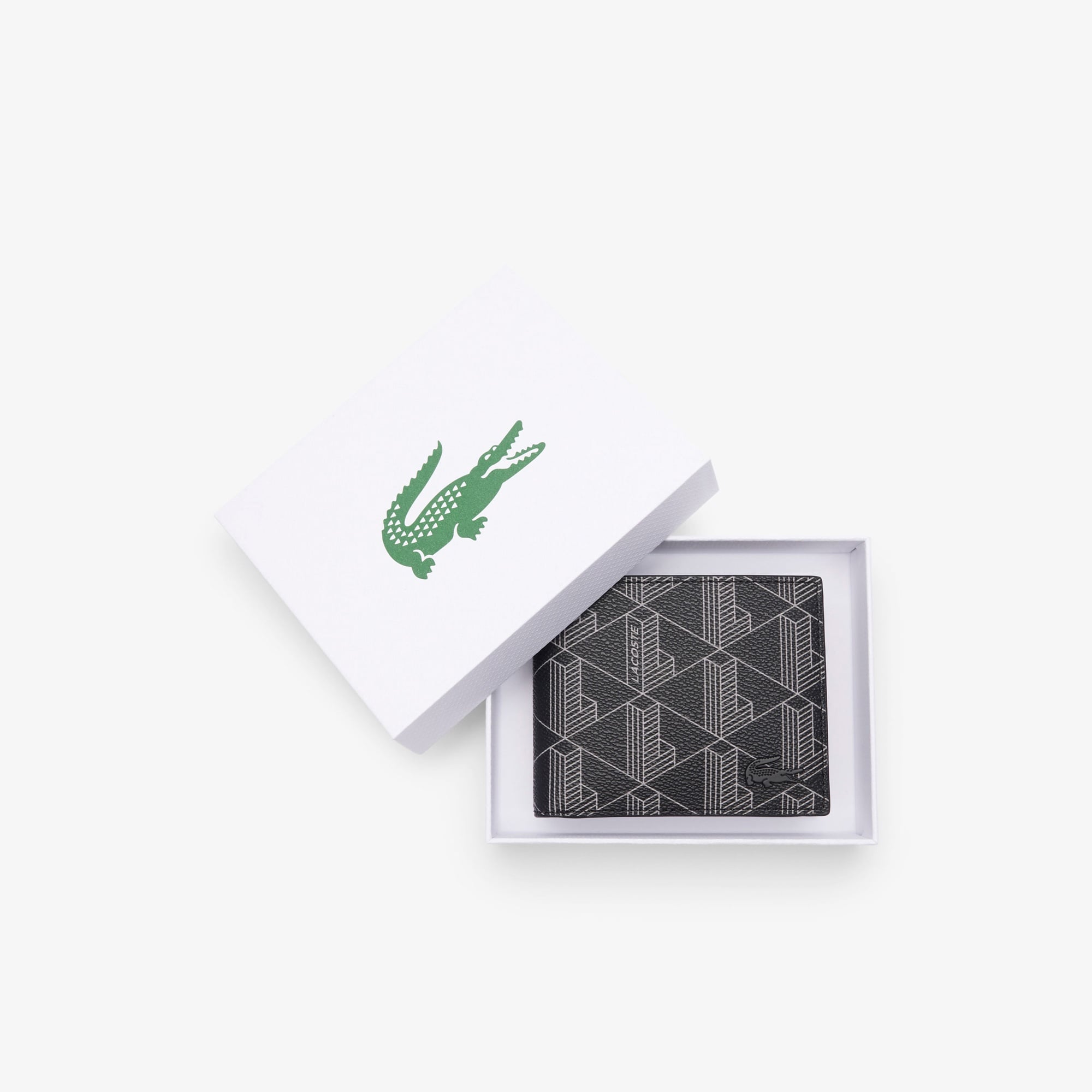 The Blend Erkek Monogram Siyah Cüzdan