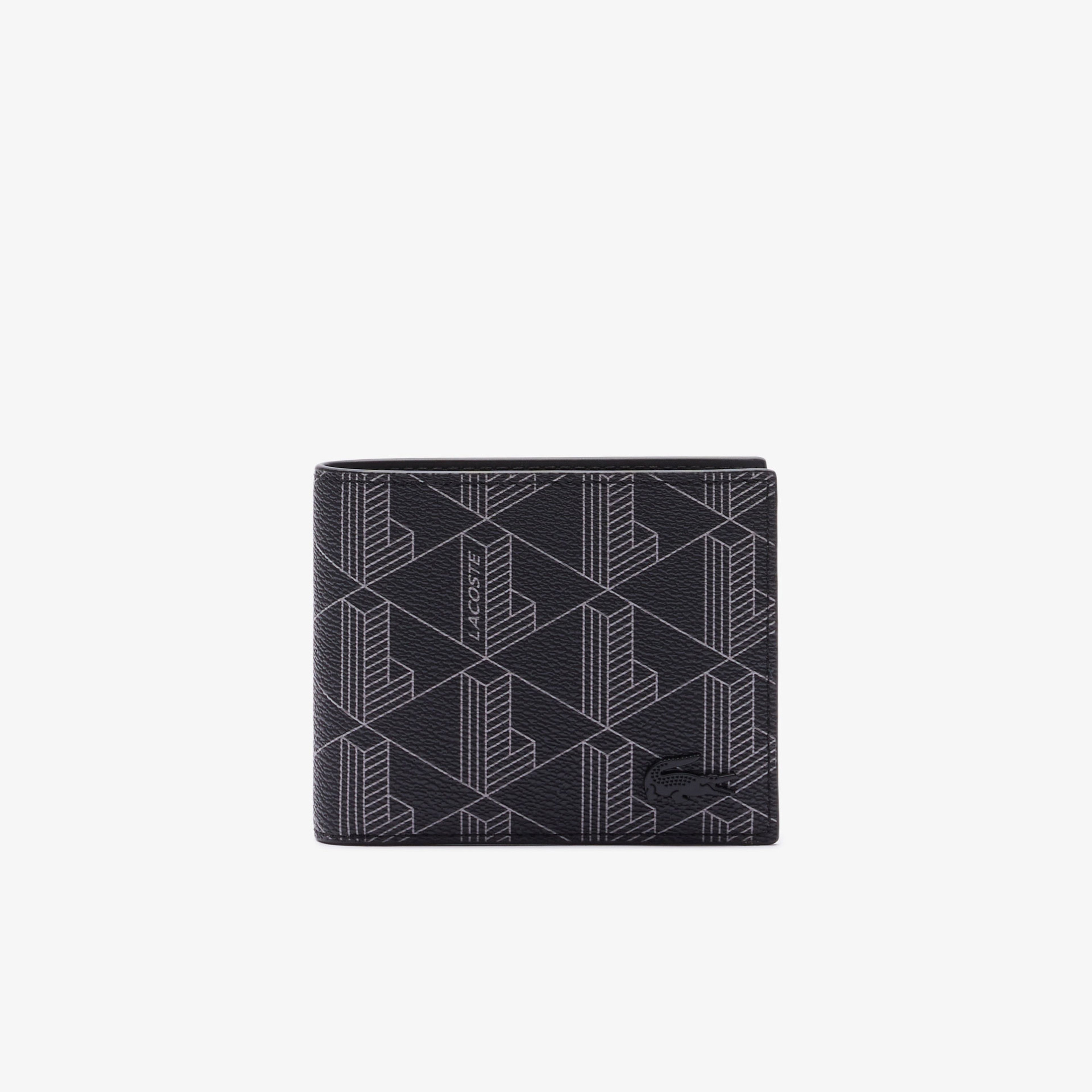 The Blend Erkek Monogram Siyah Cüzdan