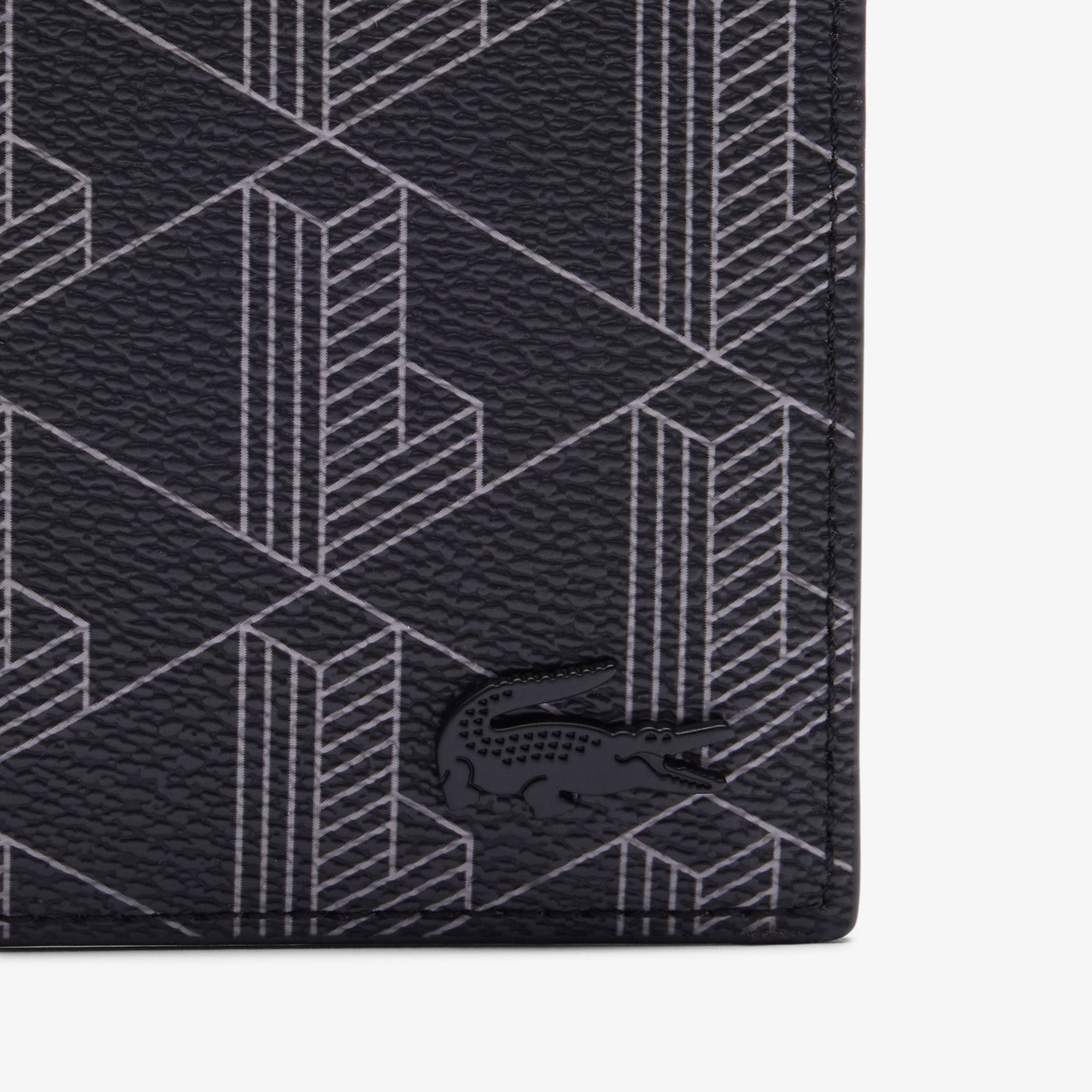 The Blend Erkek Monogram Siyah Cüzdan