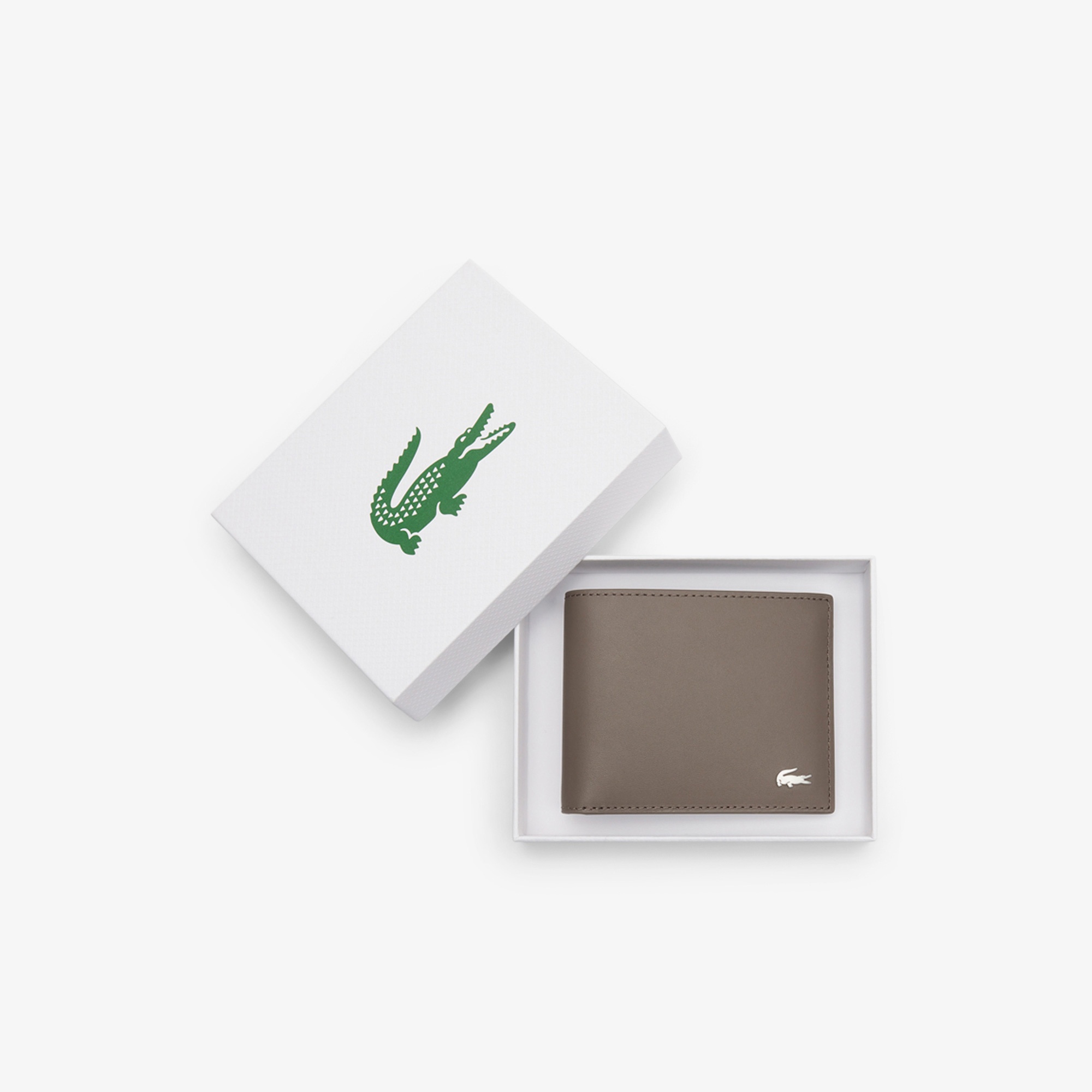 Lacoste FG Erkek Deri Açık Kahverengi Cüzdan