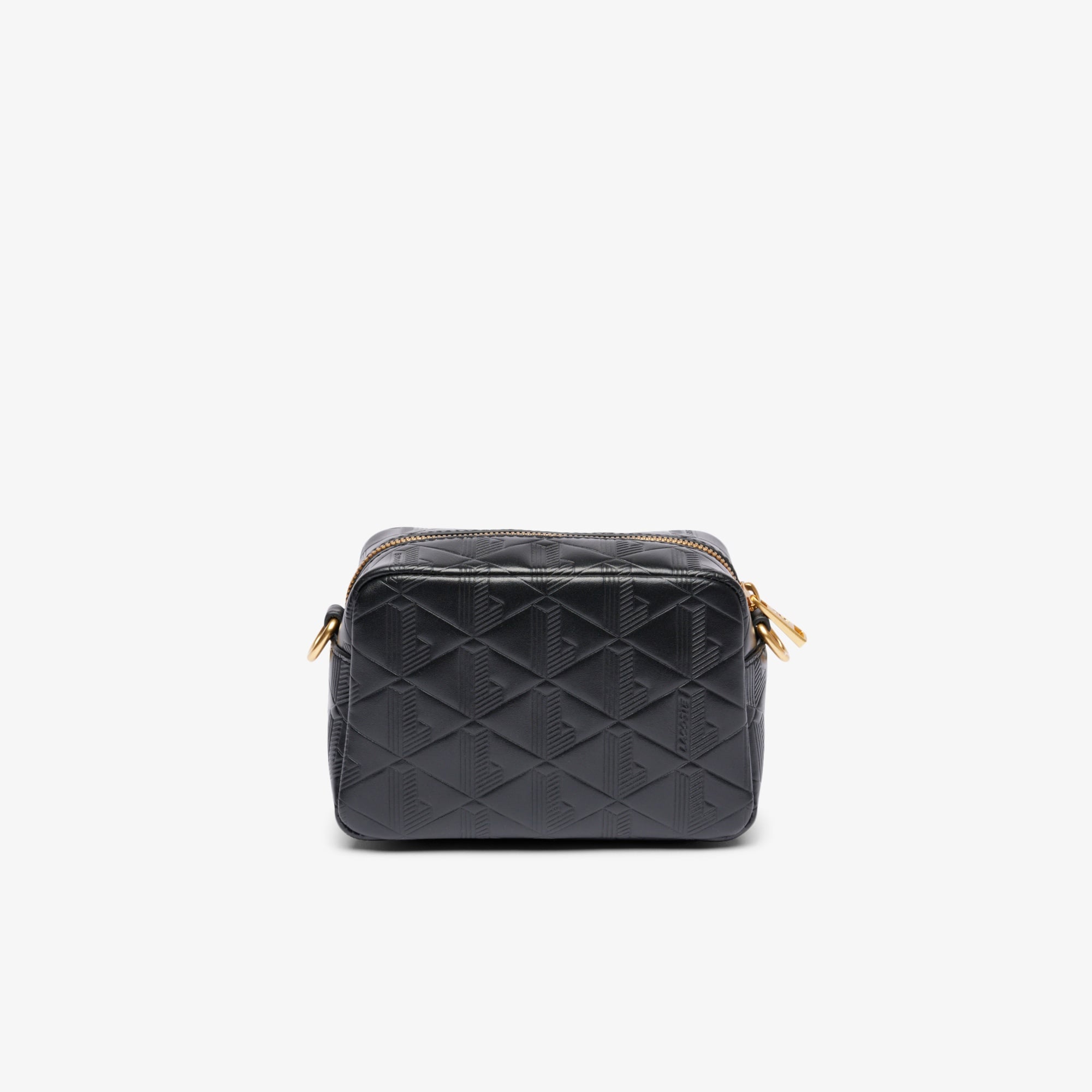 Maheki Kadın Monogram Deri  Siyah Postacı Çantası