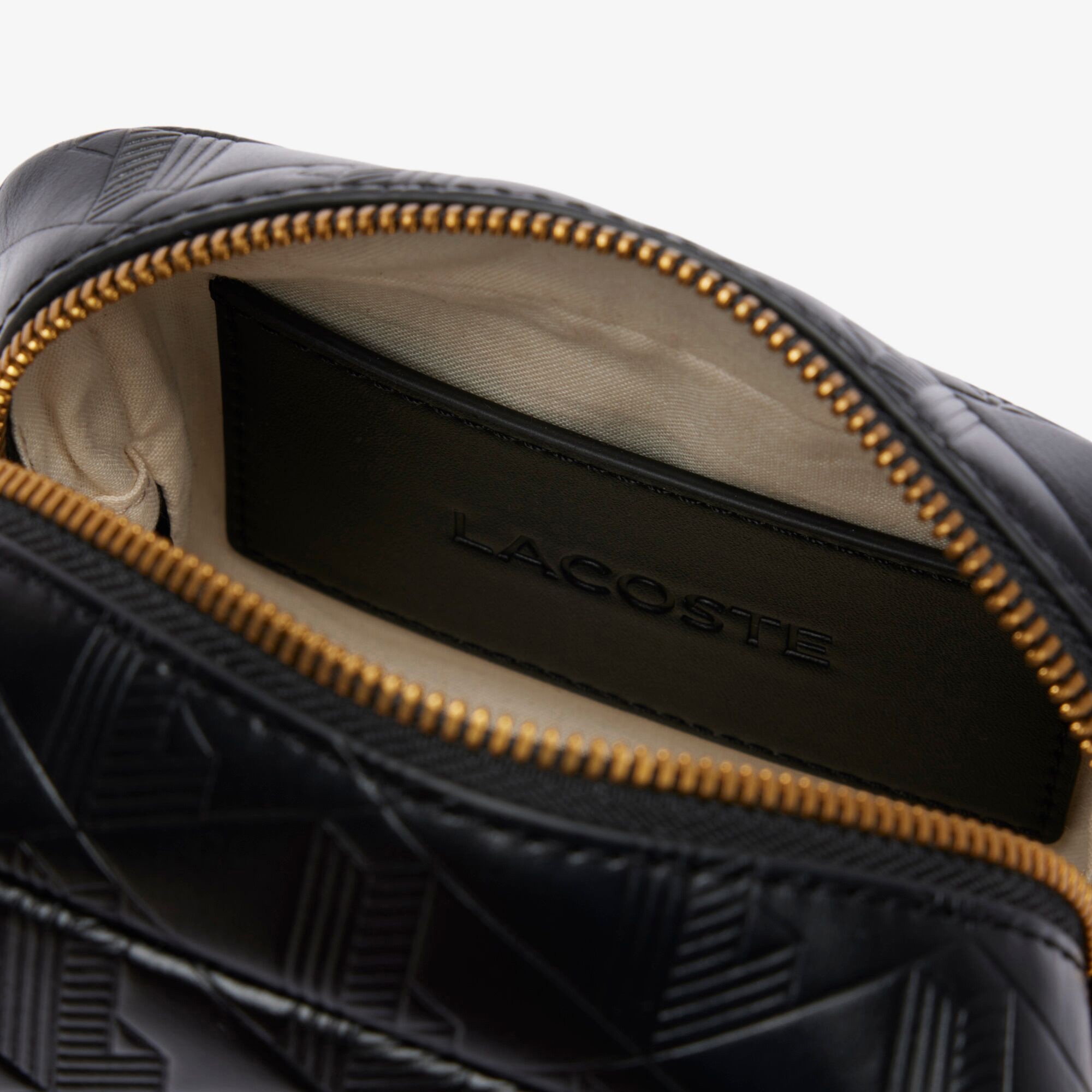 Maheki Kadın Monogram Deri  Siyah Postacı Çantası