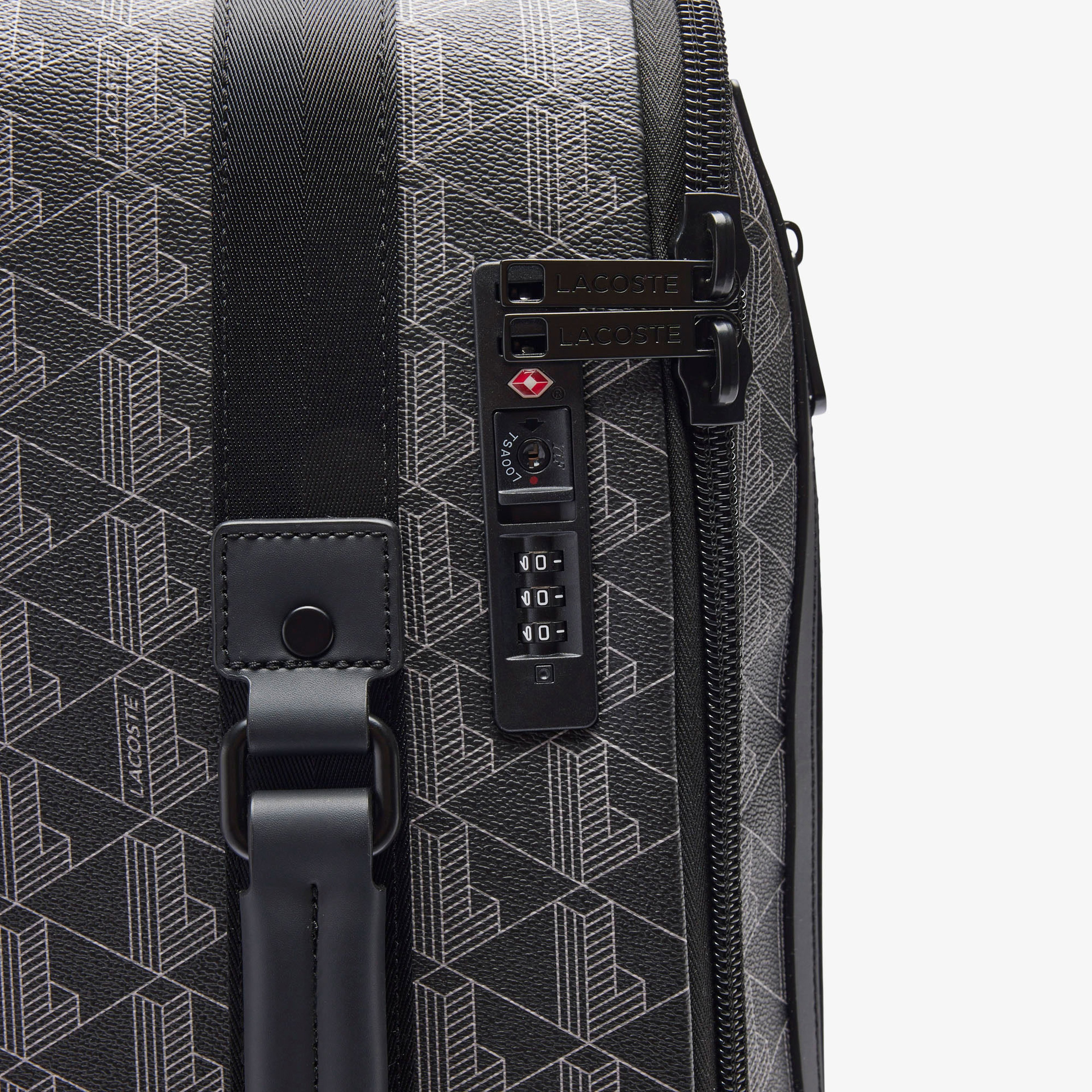 The Blend Unisex Monogram Siyah Bavul