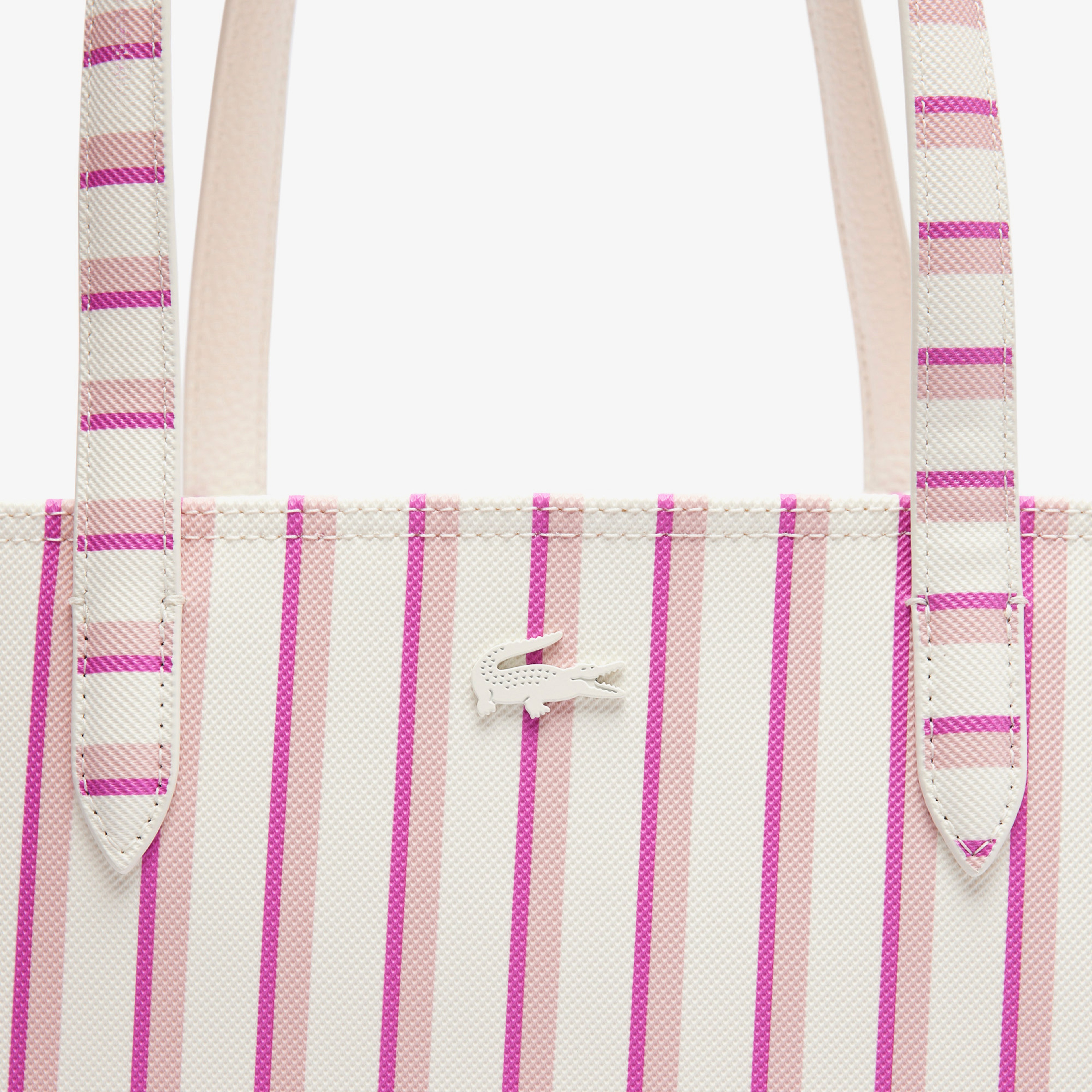 Anna Kadın Çizgili Pembe Omuz Çantası