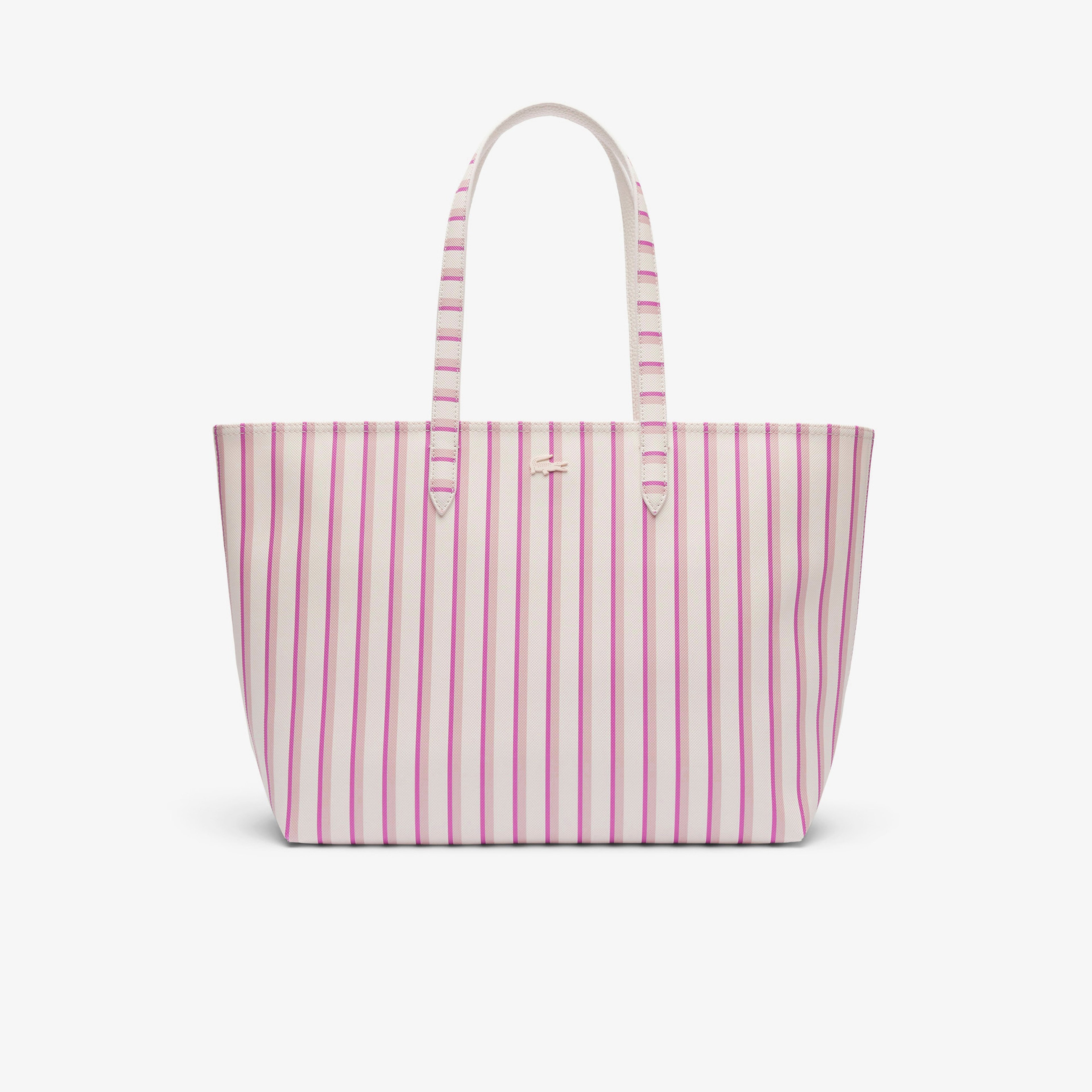 Anna Kadın Çizgili Pembe Omuz Çantası