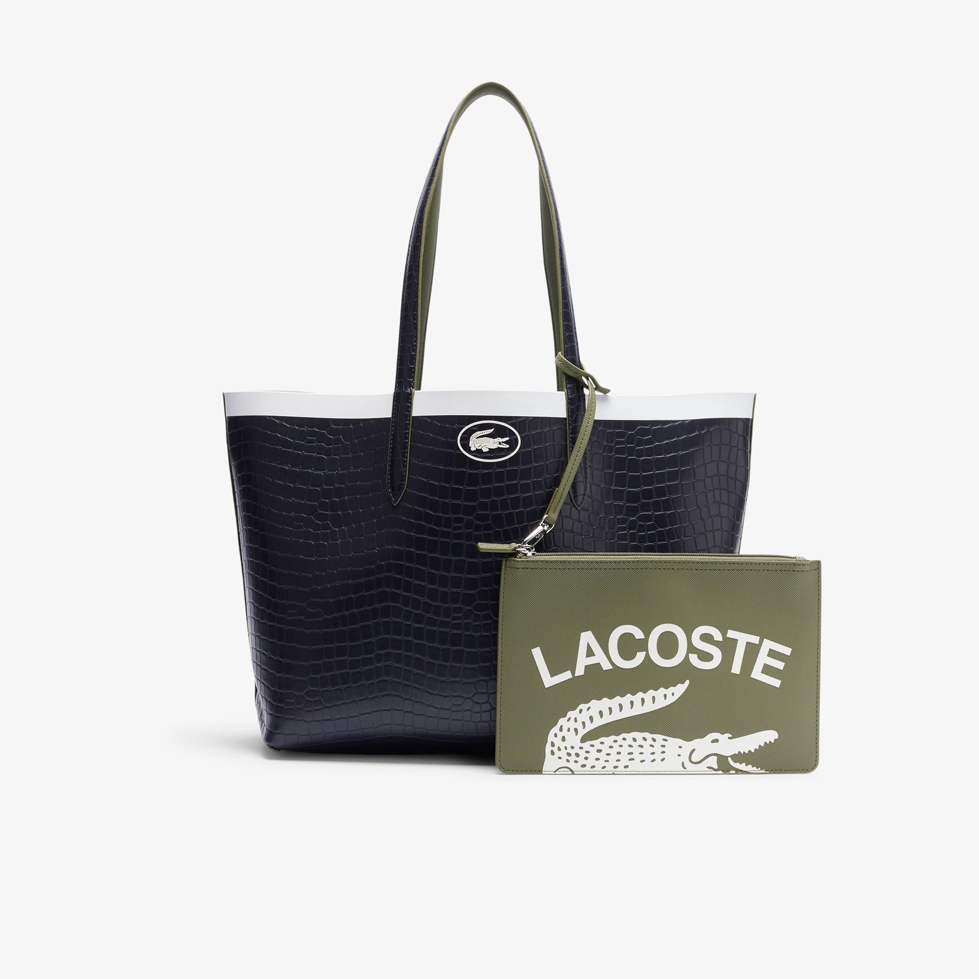 Anna Kadın Çift Taraflı Haki Omuz Çantası