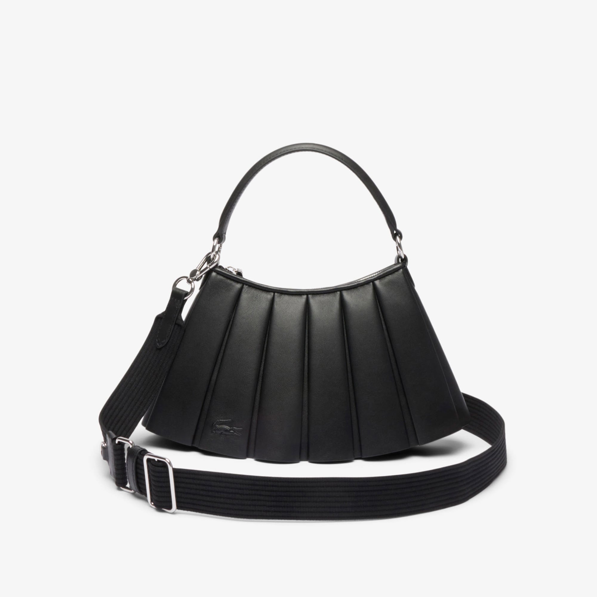 Small Lenglen Kadın Deri Siyah Omuz Çantası