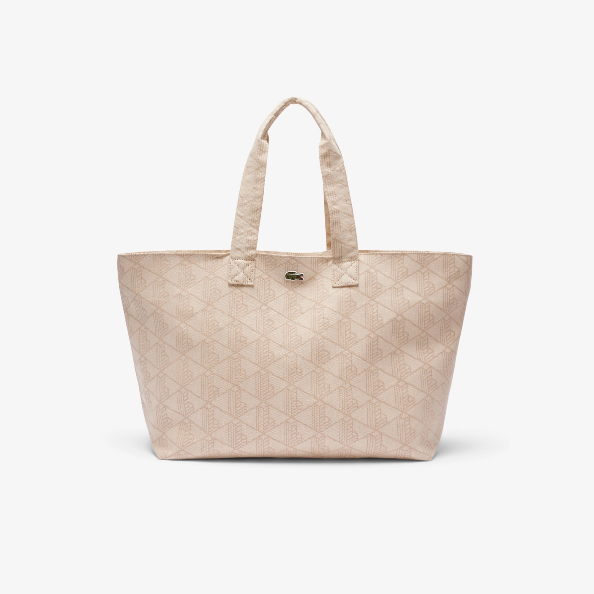 Kadın Monogram Bej Omuz Çantası