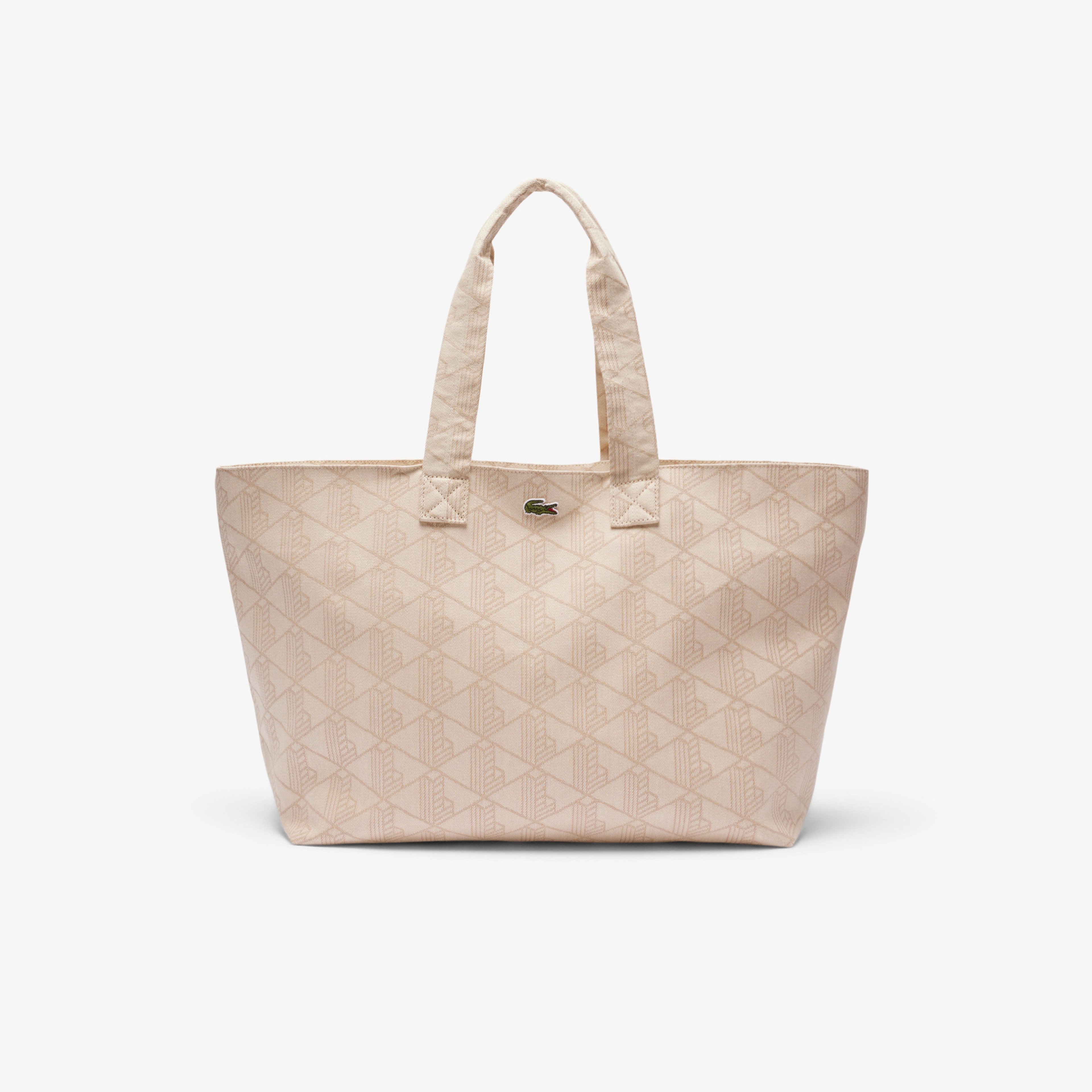 Kadın Monogram Bej Omuz Çantası