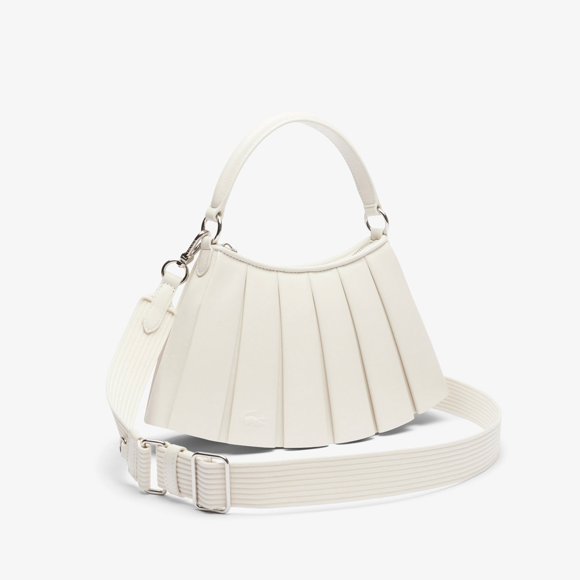 Small Lenglen Kadın Deri Bej Omuz Çantası