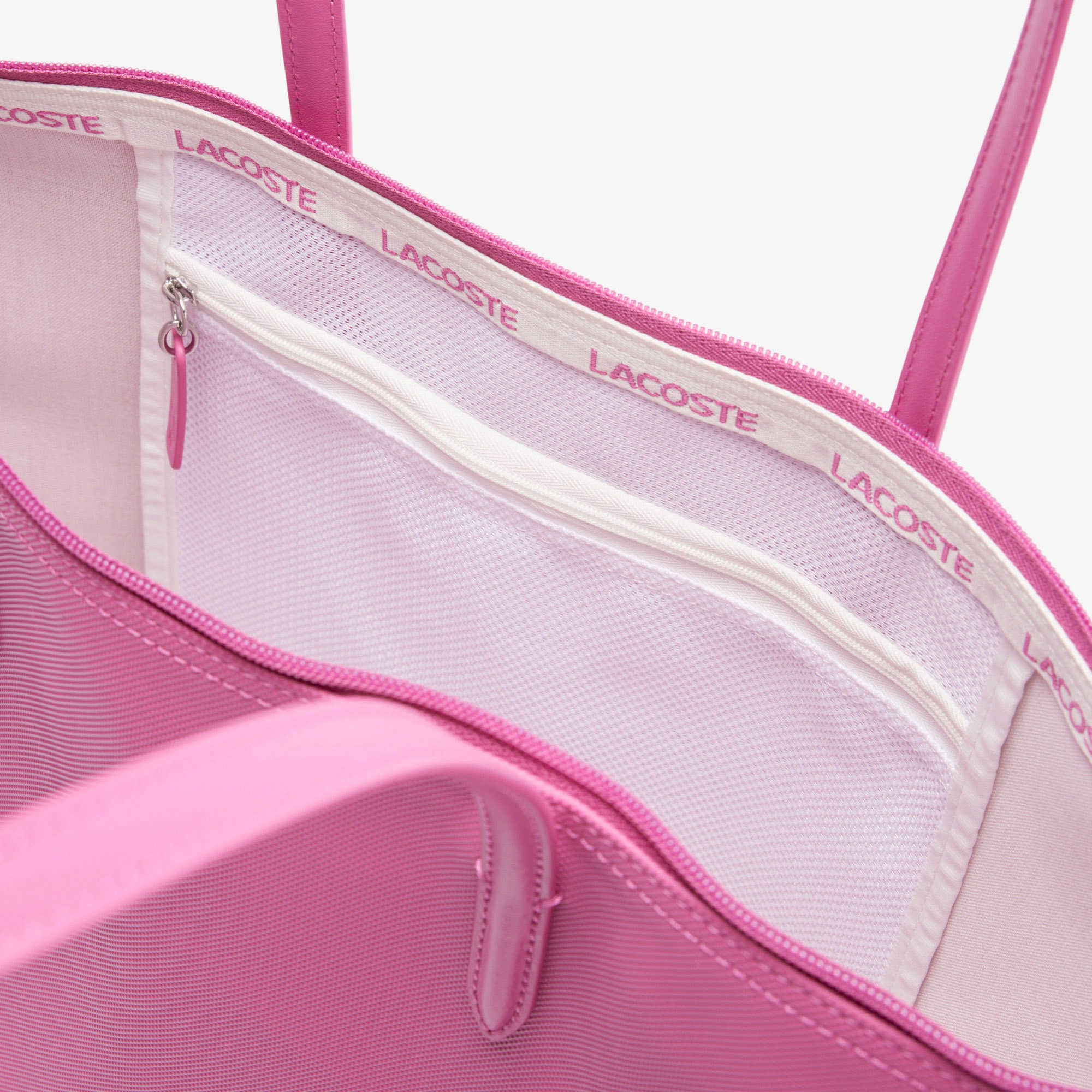 Large L.12.12 Kadın Pembe Omuz Çantası