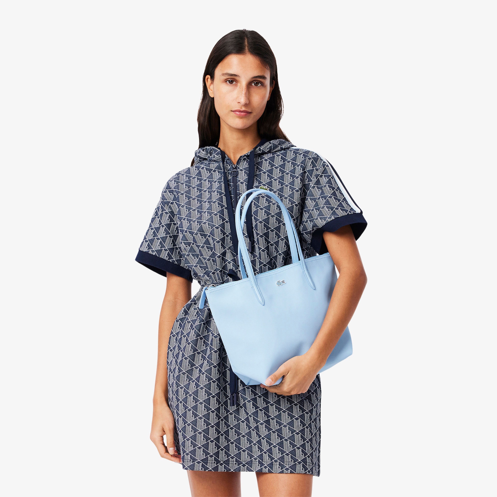 Small L.12.12 Kadın Açık Mavi Omuz Çantası