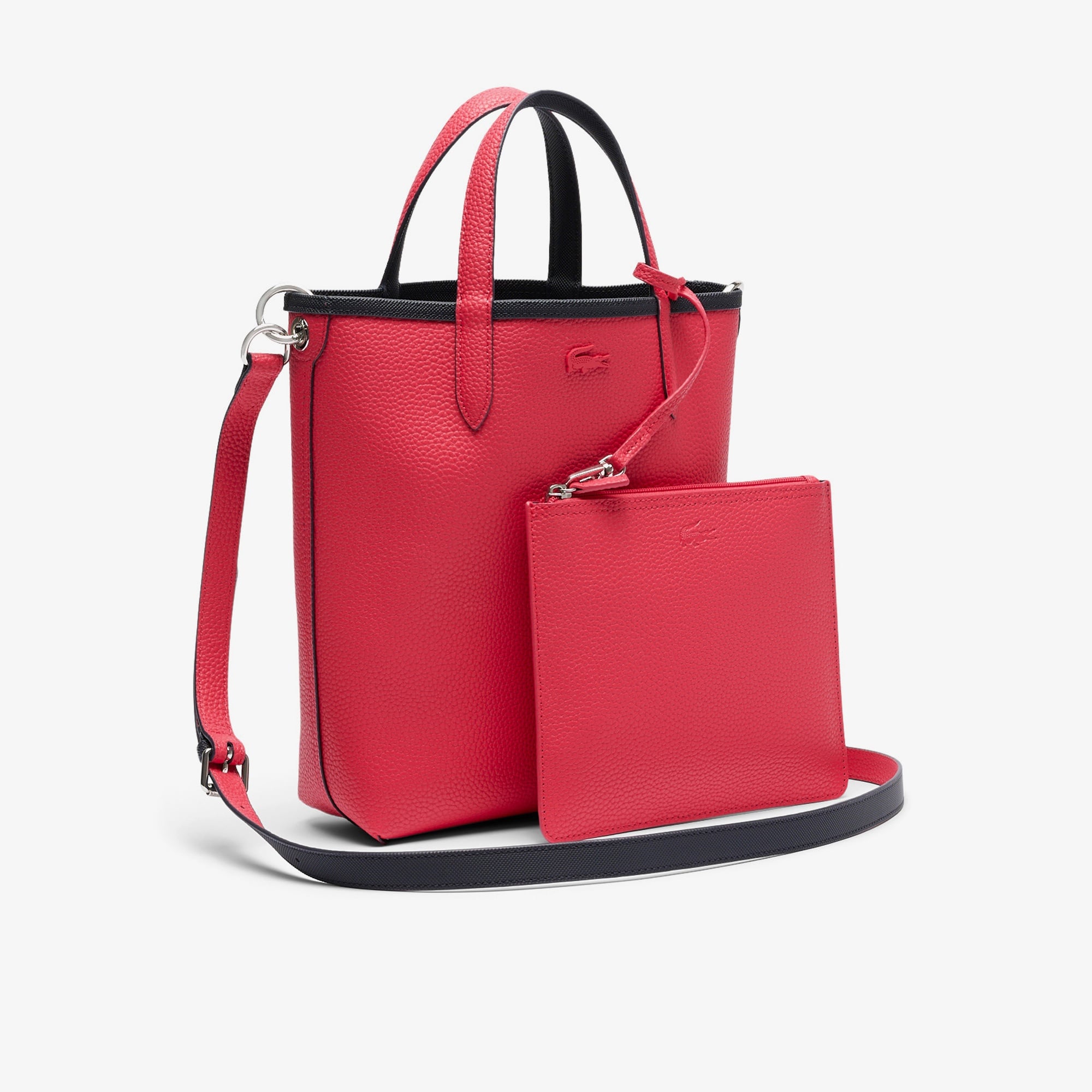 Anna Kadın Çift Taraflı Lacivert Omuz Çantası