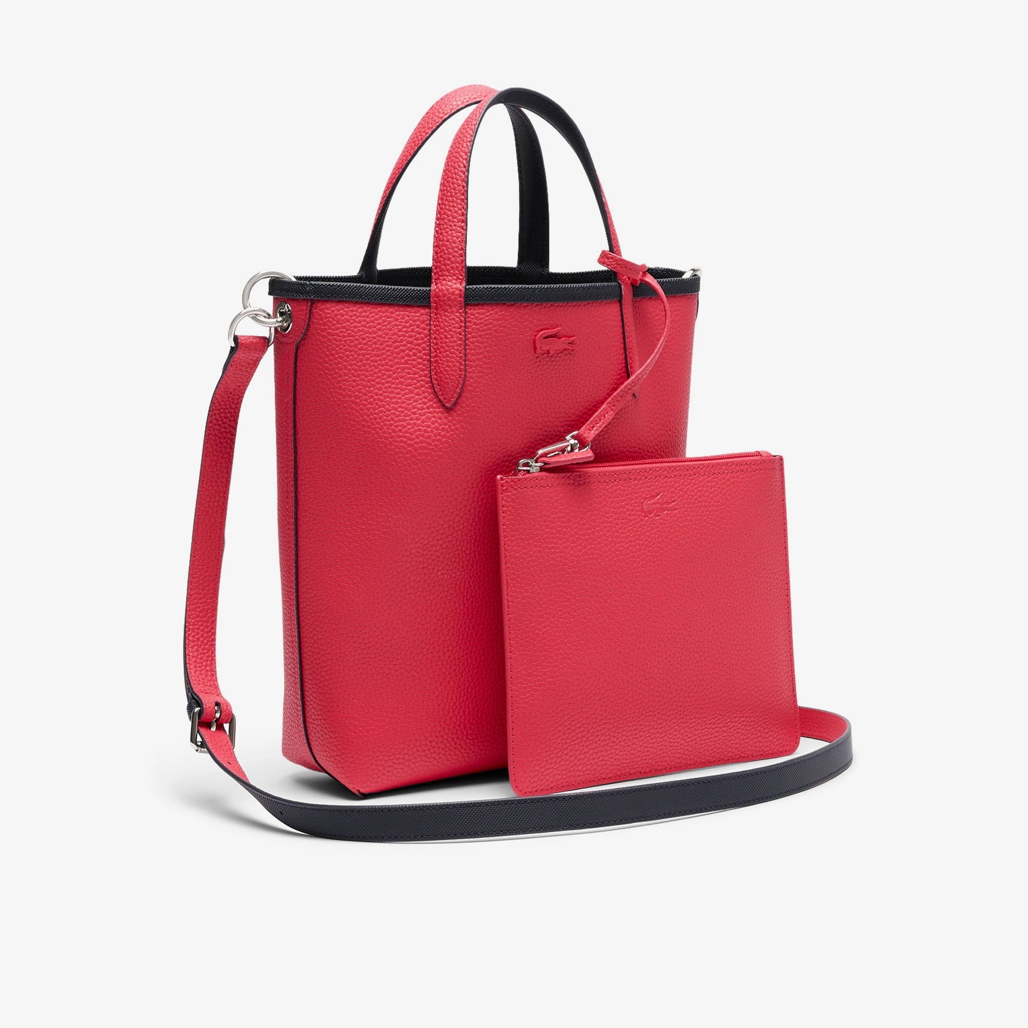 Anna Kadın Çift Taraflı Lacivert Omuz Çantası