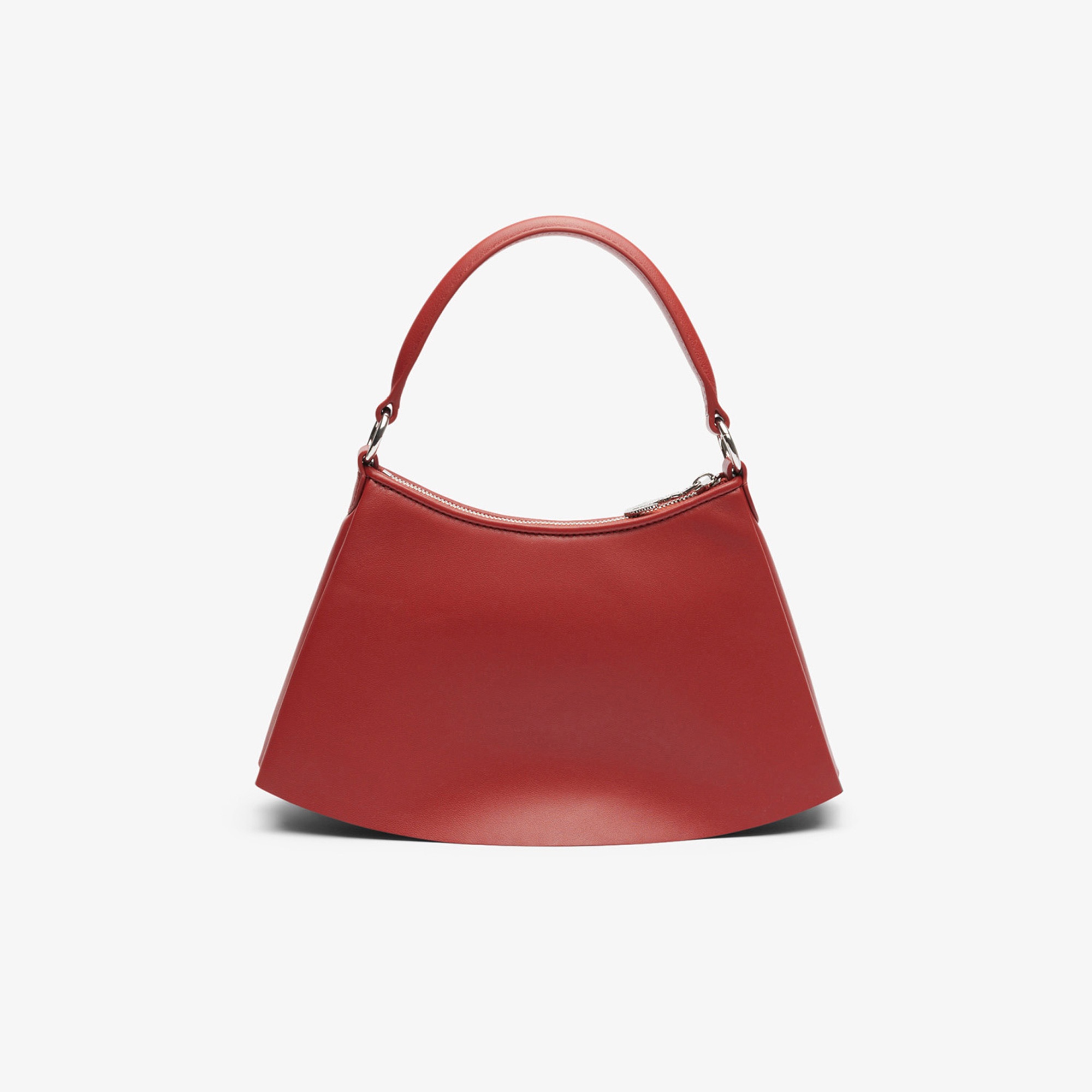 Small Lenglen Kadın Deri Bordo Omuz Çantası