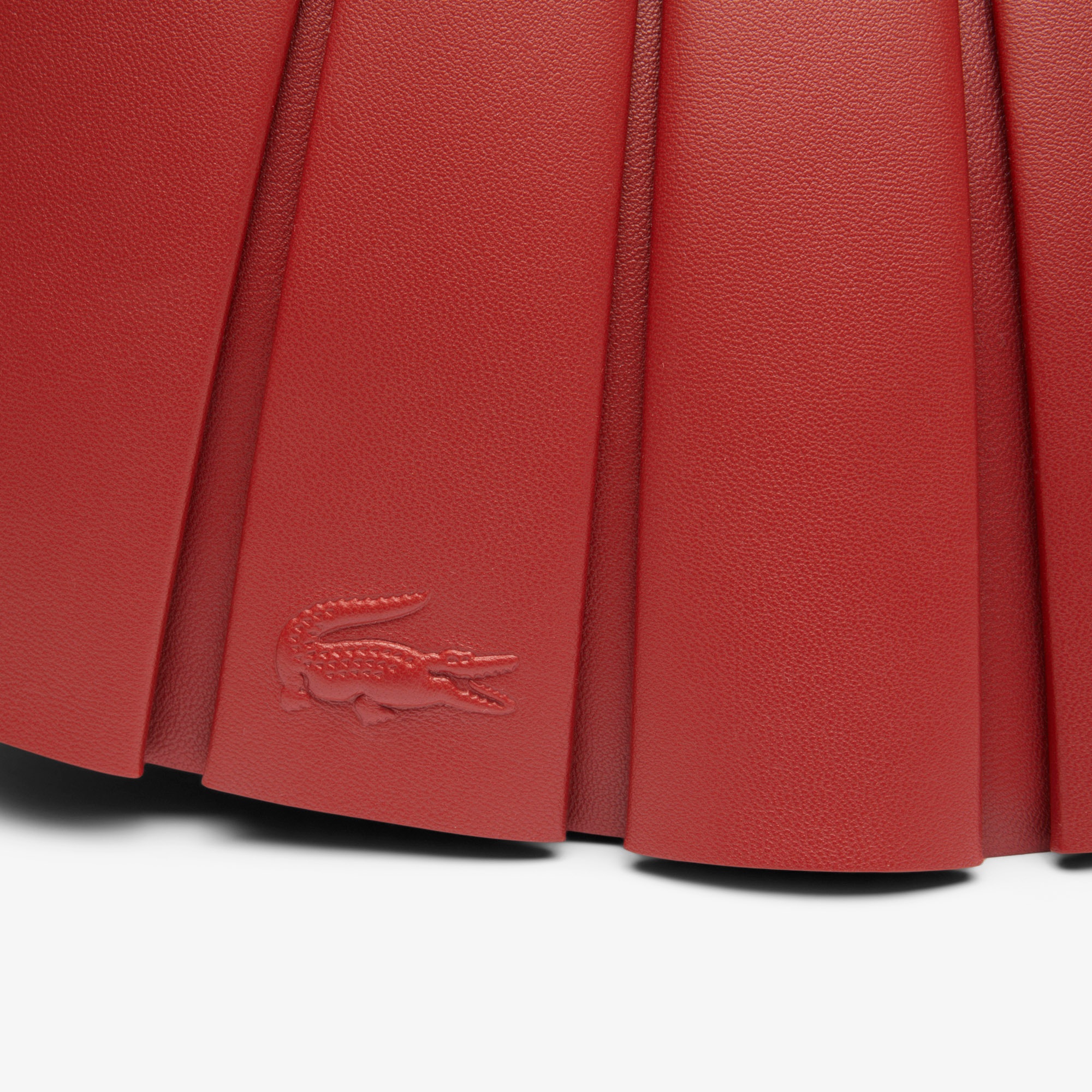 Small Lenglen Kadın Deri Bordo Omuz Çantası