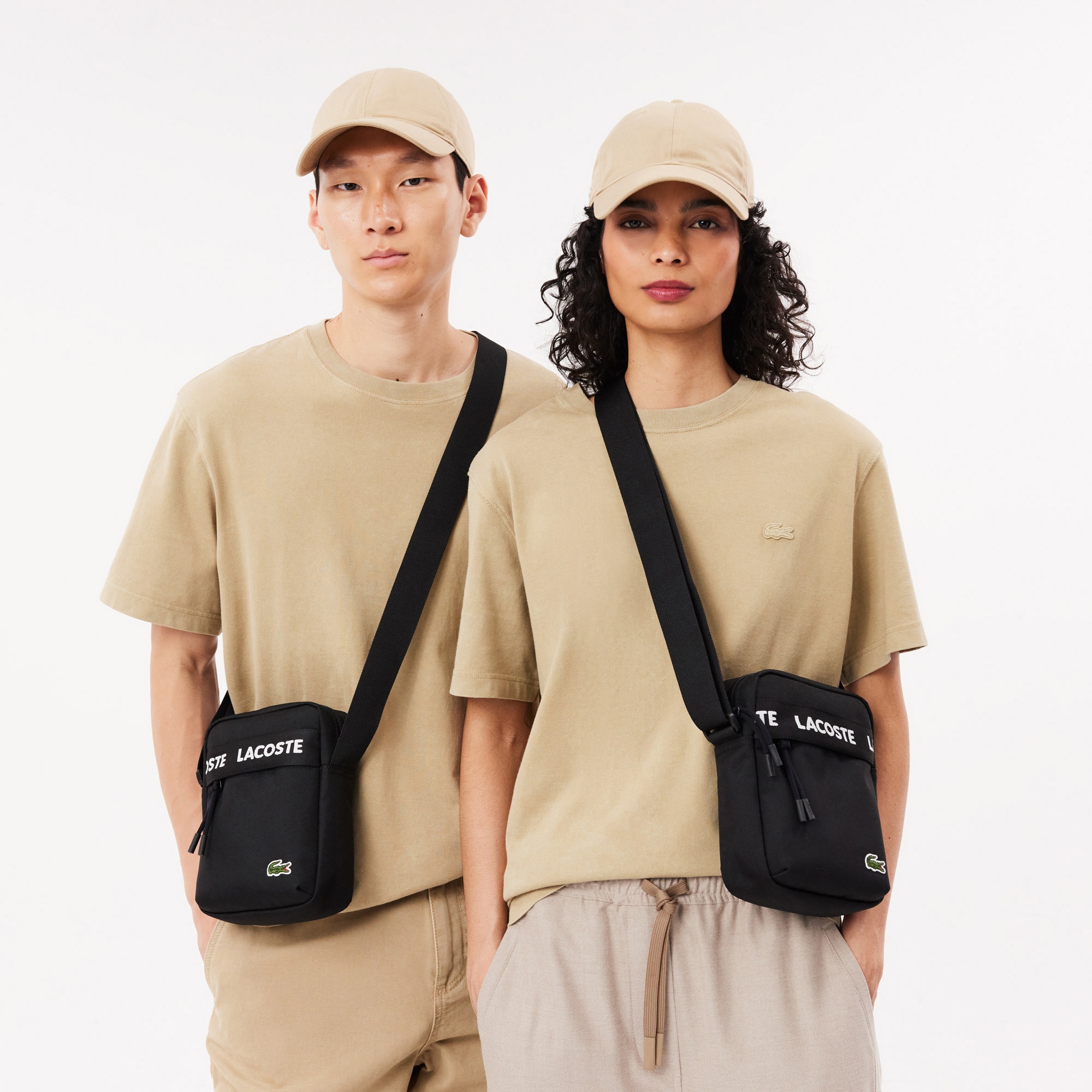 Lacoste Unisex Siyah Postacı Çantası