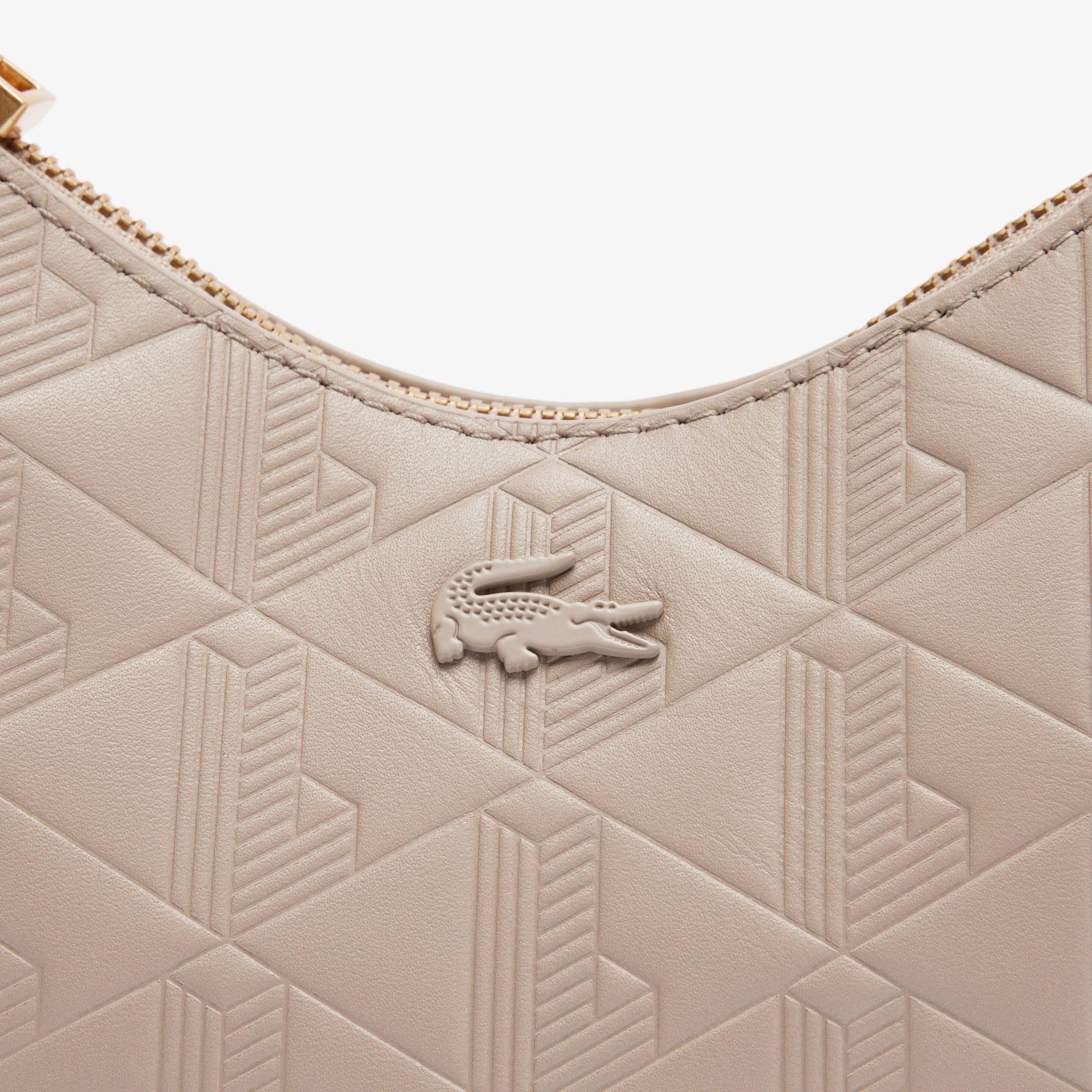 Maheki Kadın Monogram Bej Omuz Çantası