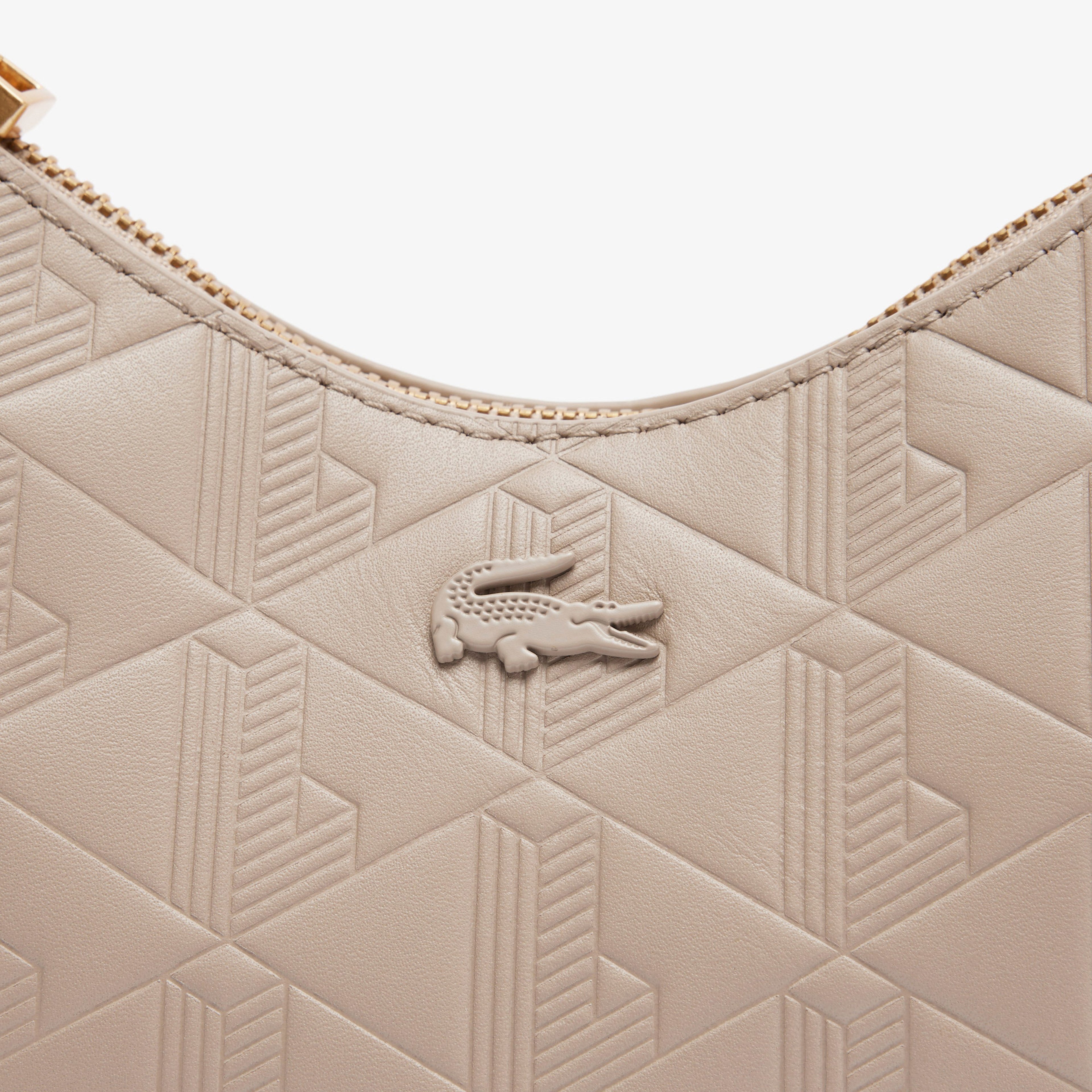 Maheki Kadın Monogram Bej Omuz Çantası