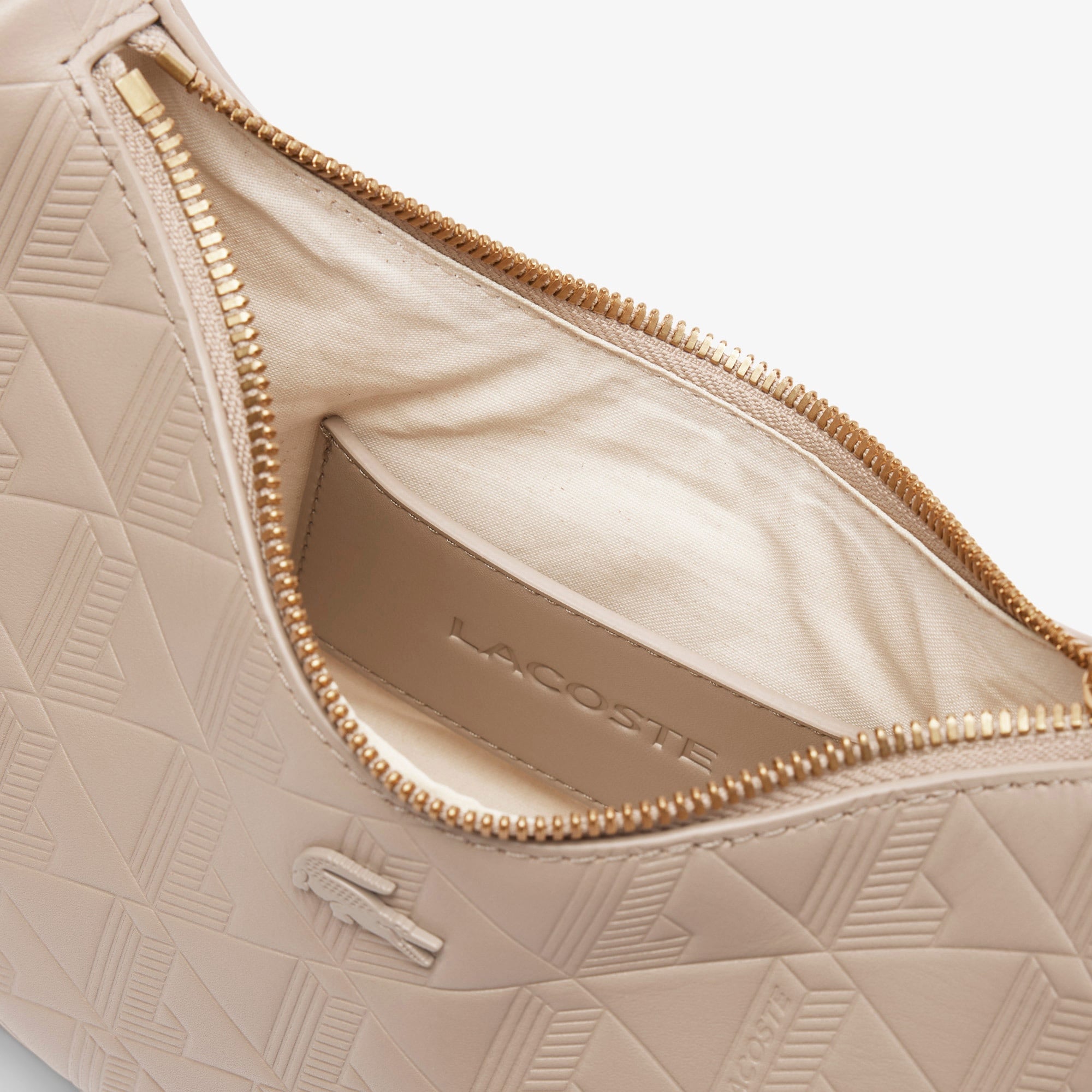 Maheki Kadın Monogram Bej Omuz Çantası