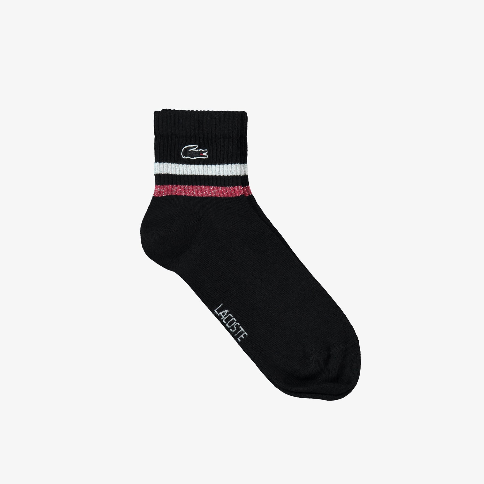 Lacoste Unisex Siyah Çorap