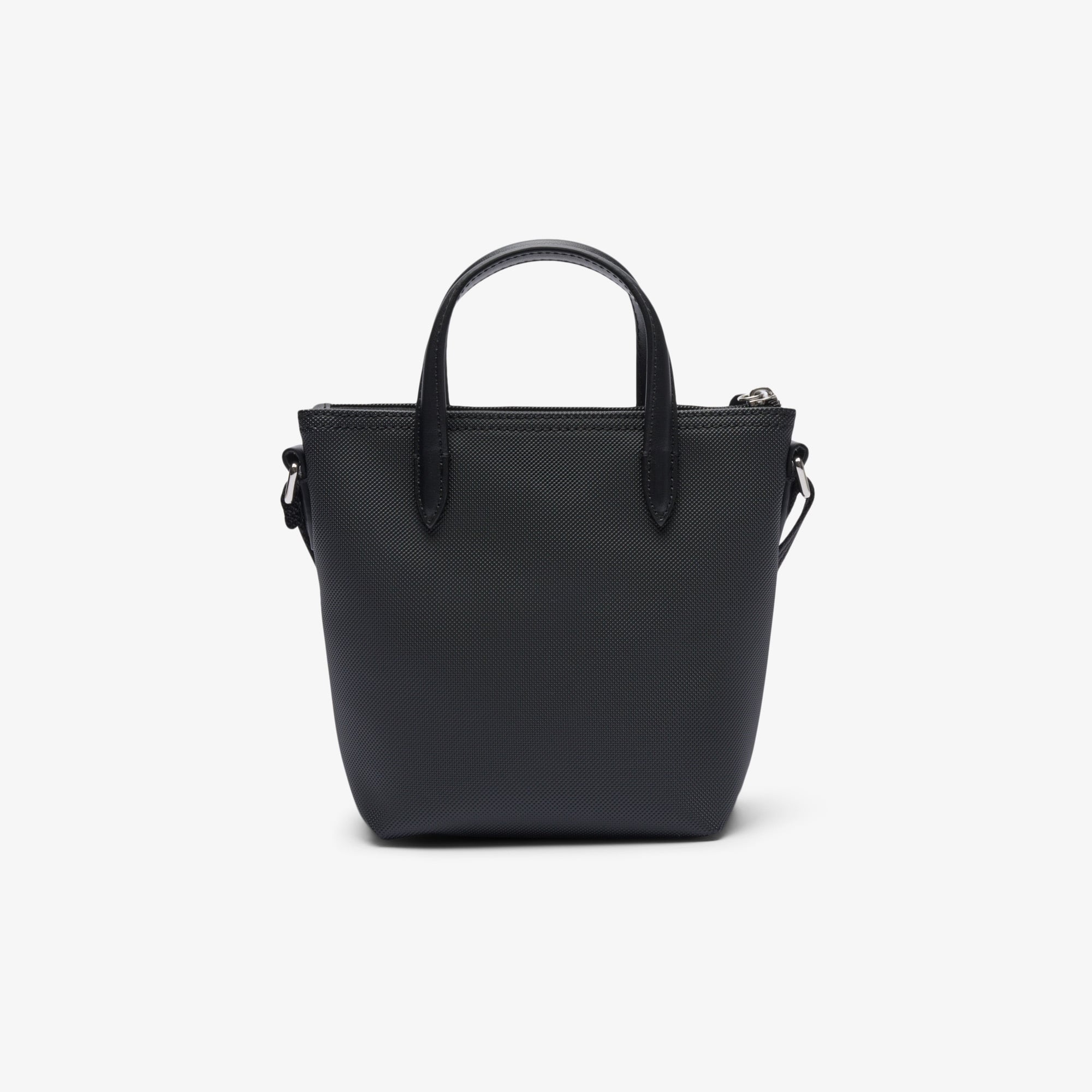Lacoste Mini L.12.12 Kadın Siyah Postacı Çantası görsel 3