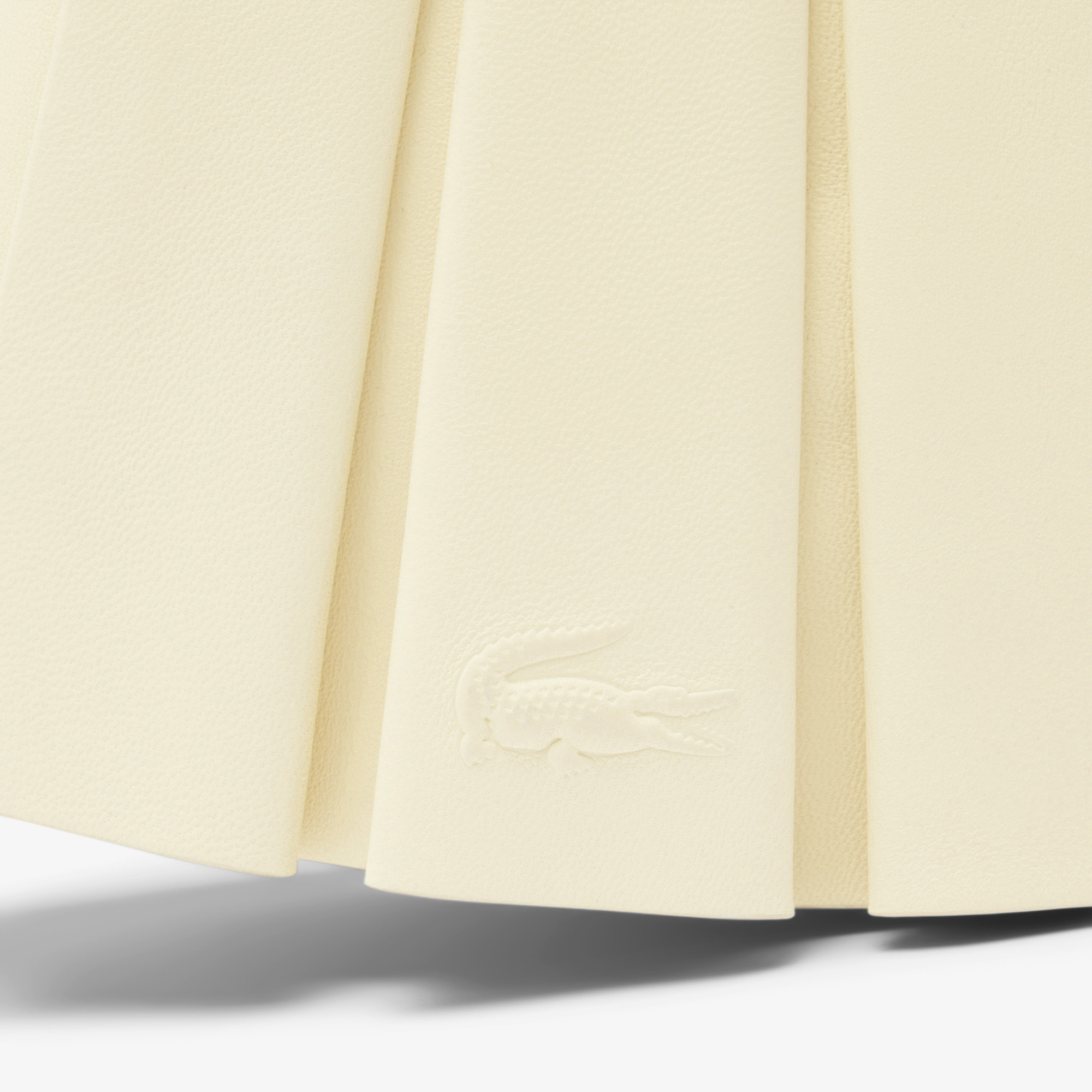 Lacoste Small Lenglen Kadın Deri Sarı Omuz Çantası görsel 5