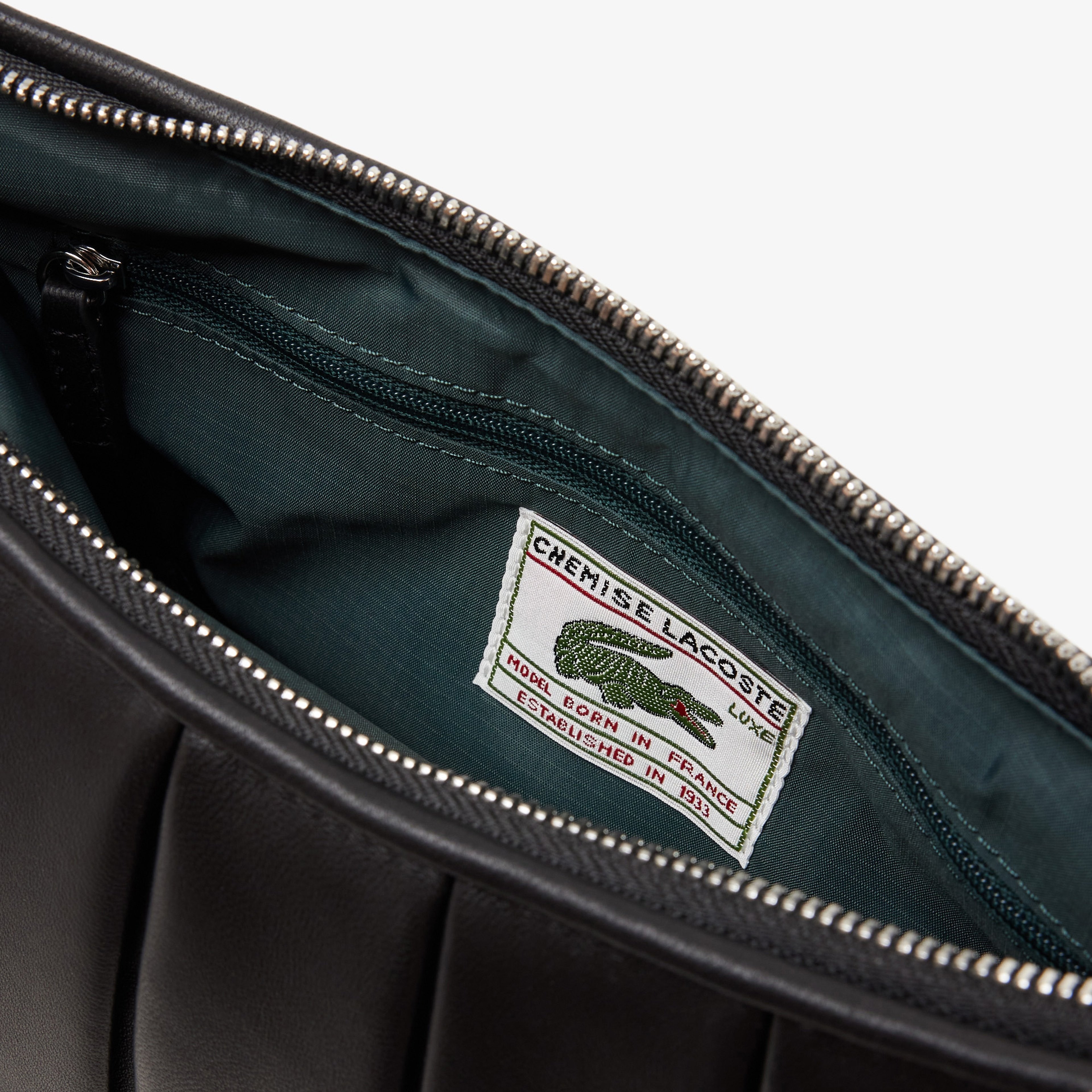 Medium Lenglen Kadın Deri Siyah Omuz Çantası