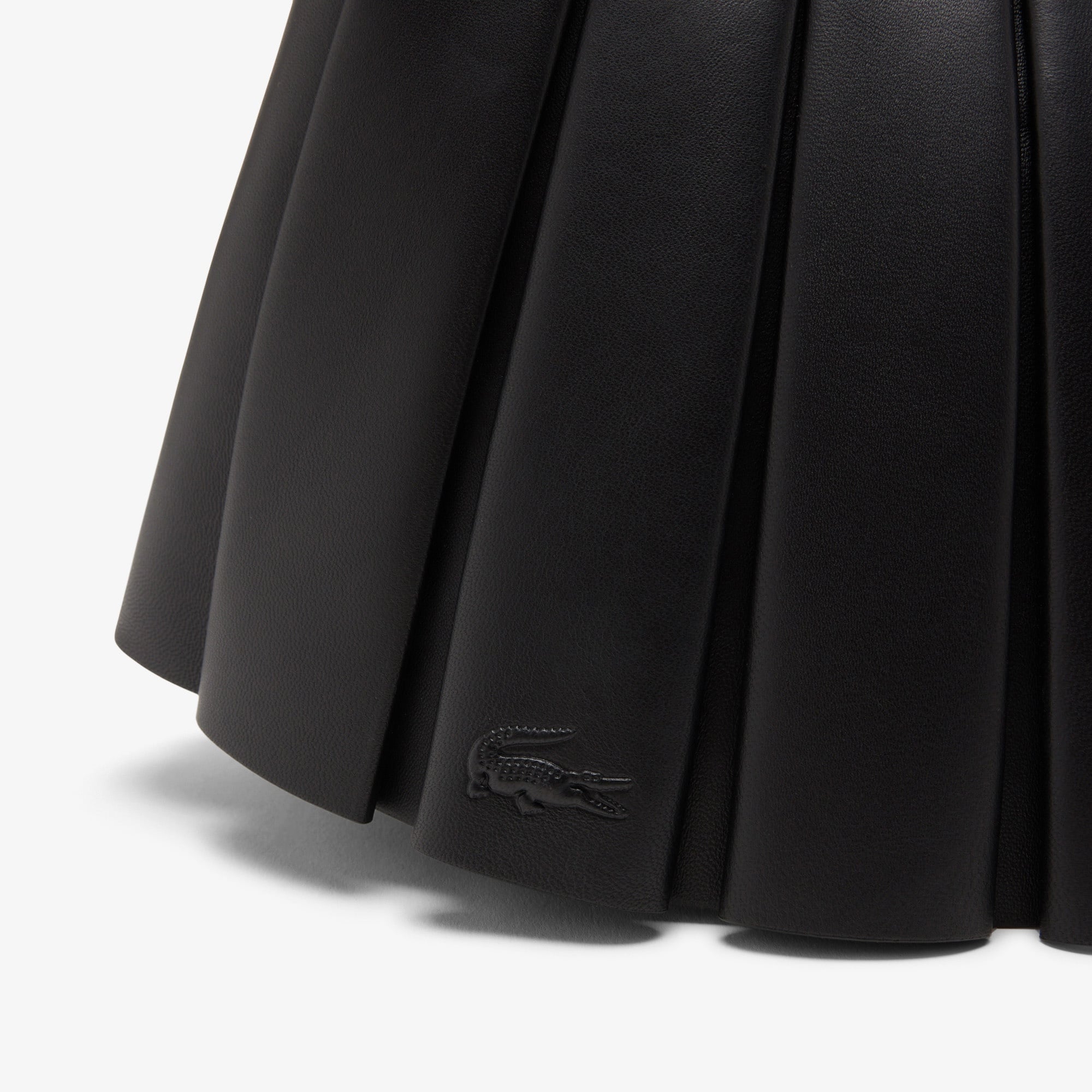 Medium Lenglen Kadın Deri Siyah Omuz Çantası