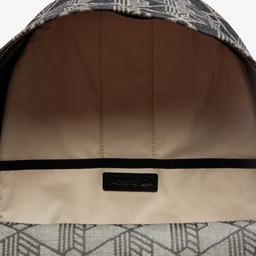 Erkek Monogram Siyah Sırt Çantası Siyah