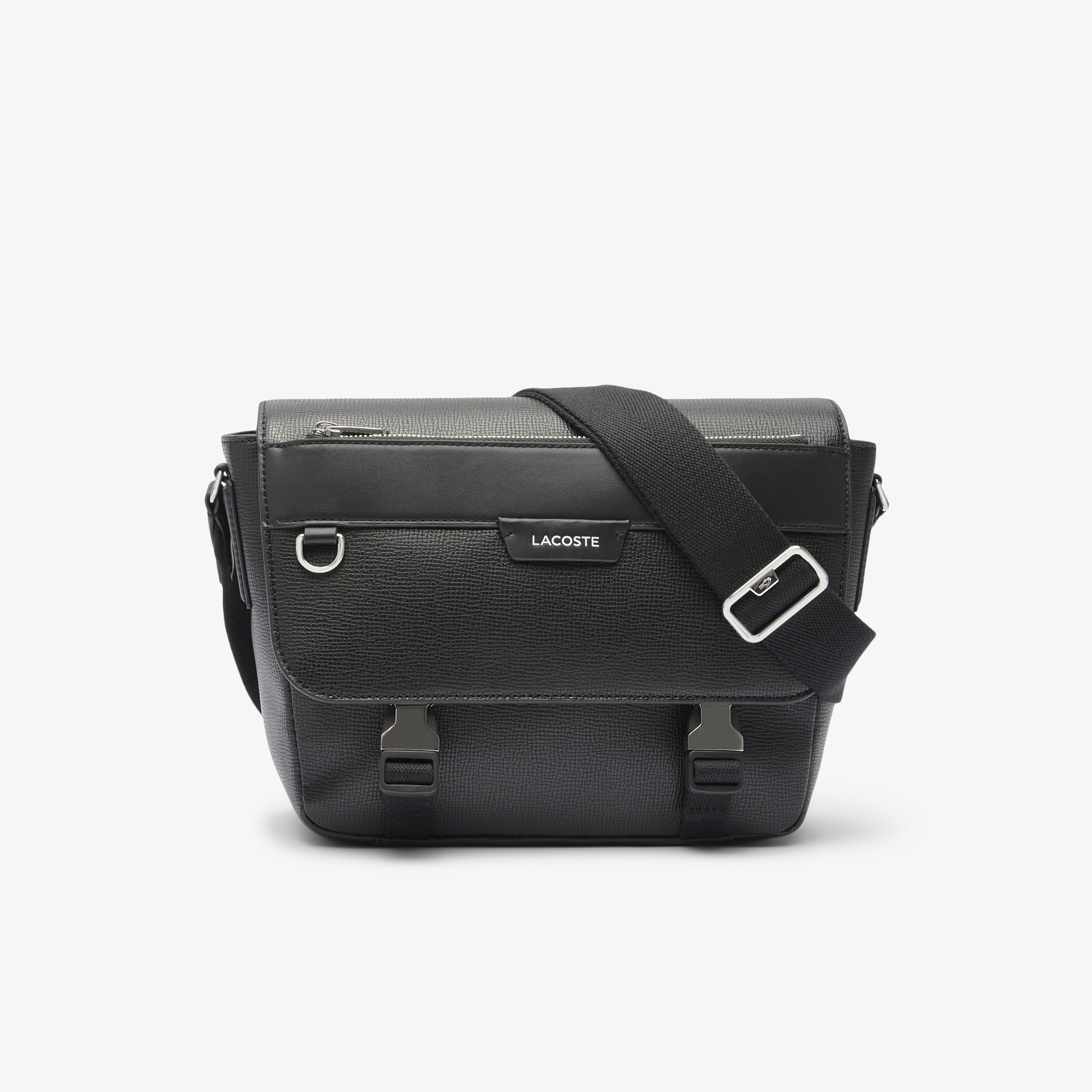 Erkek Deri Siyah Omuz Çantası