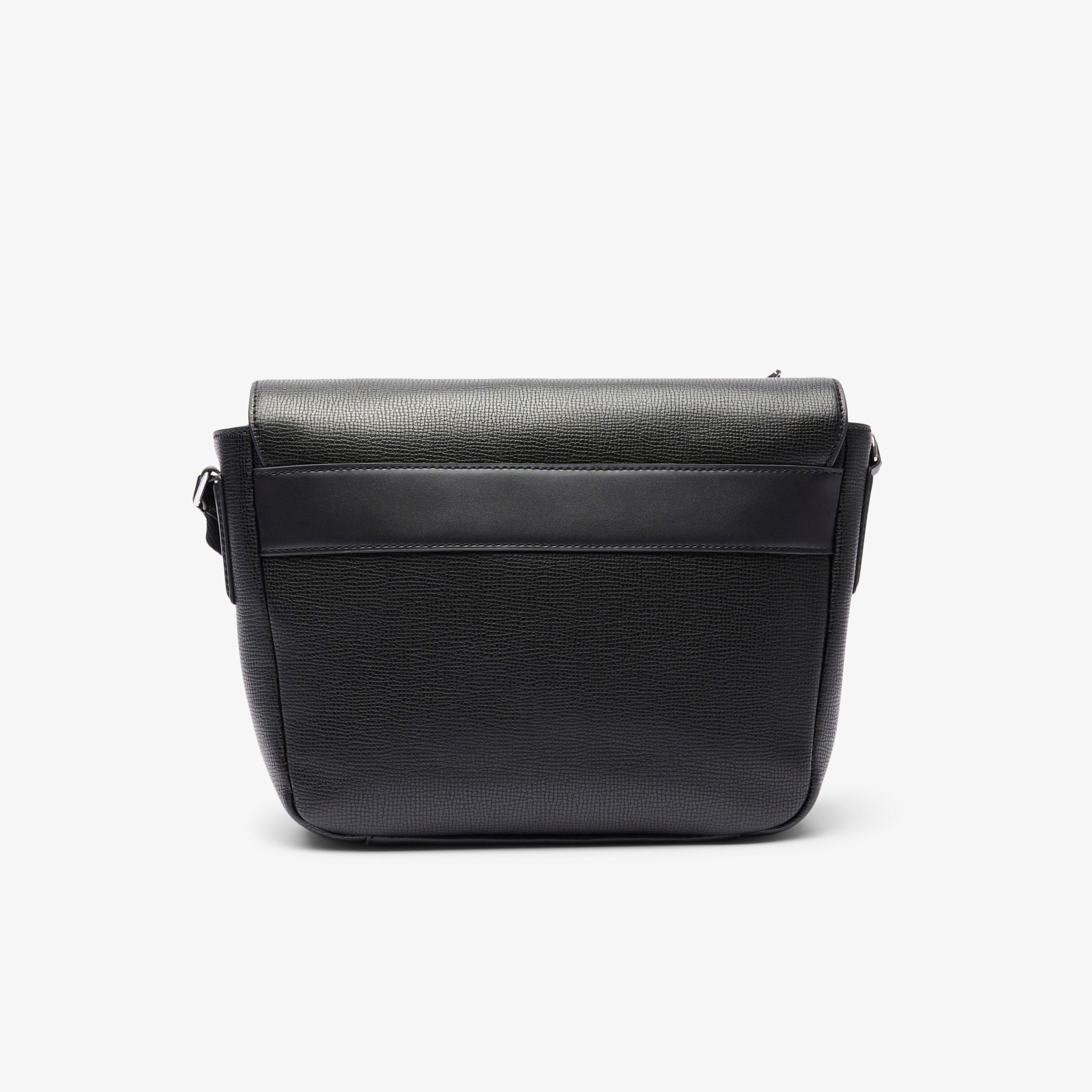 Erkek Deri Siyah Omuz Çantası