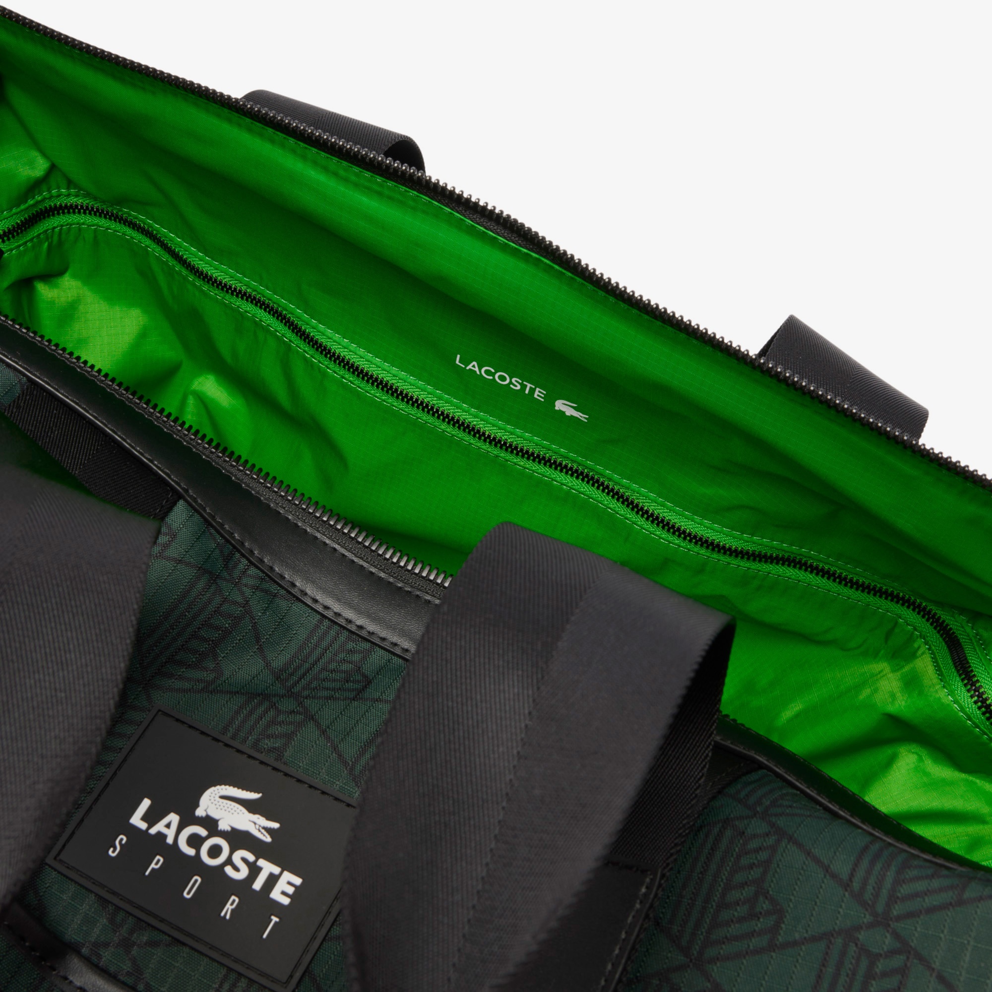 Erkek Monogram Yeşil Spor Çantası