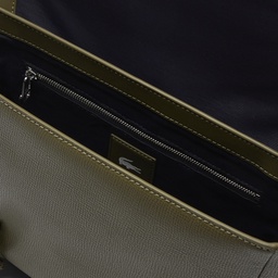 Erkek Deri Yeşil Omuz Çantası Yeşil