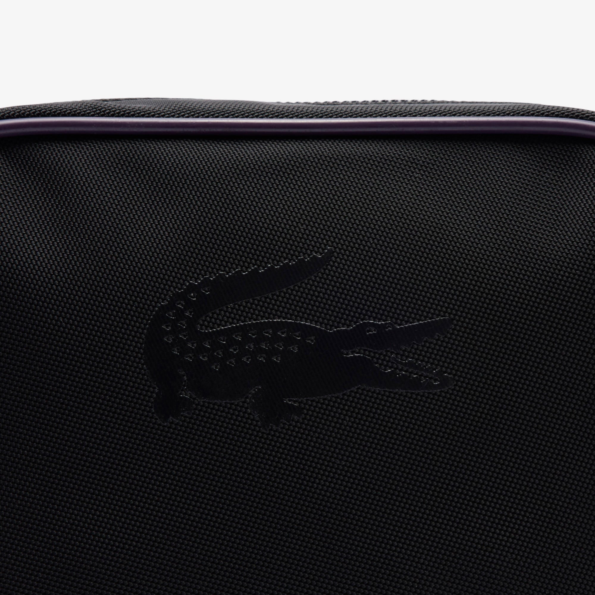 Erkek Baskılı Siyah Postacı Çantası