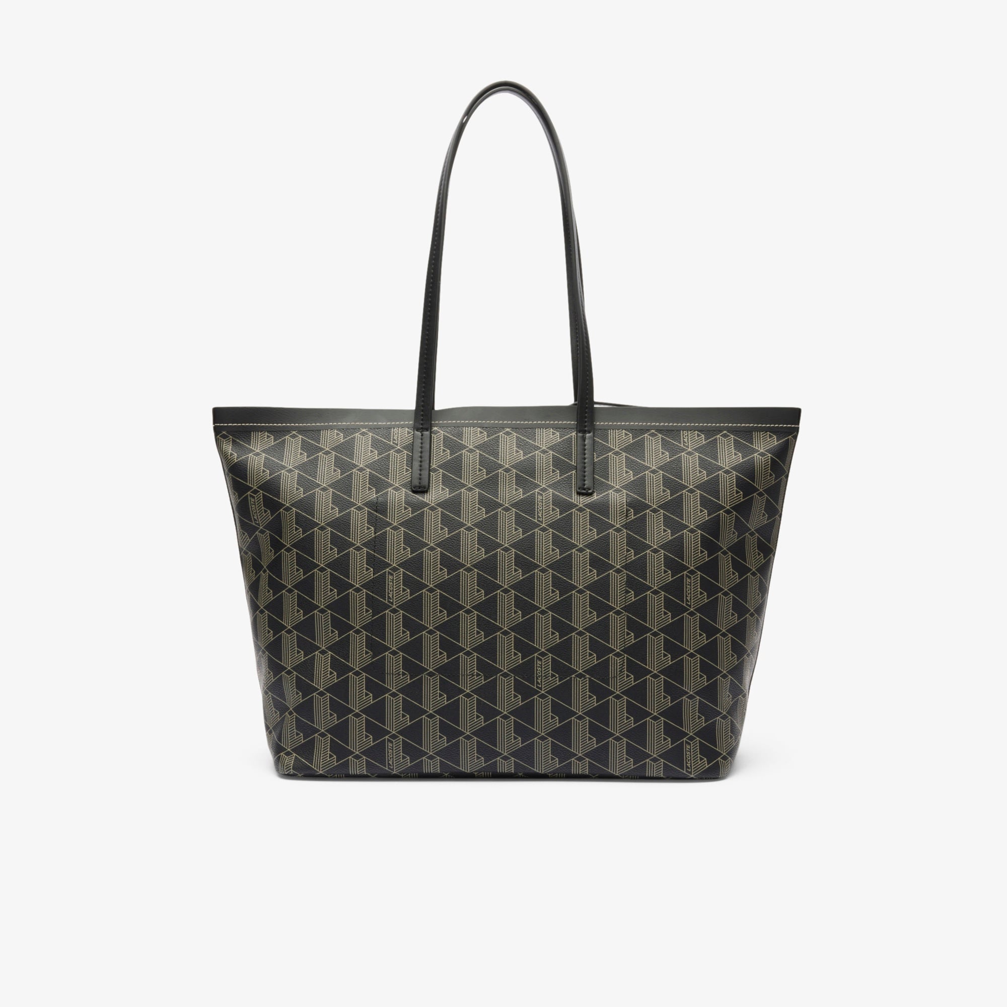 Zely Kadın Monogram Siyah Omuz Çantası