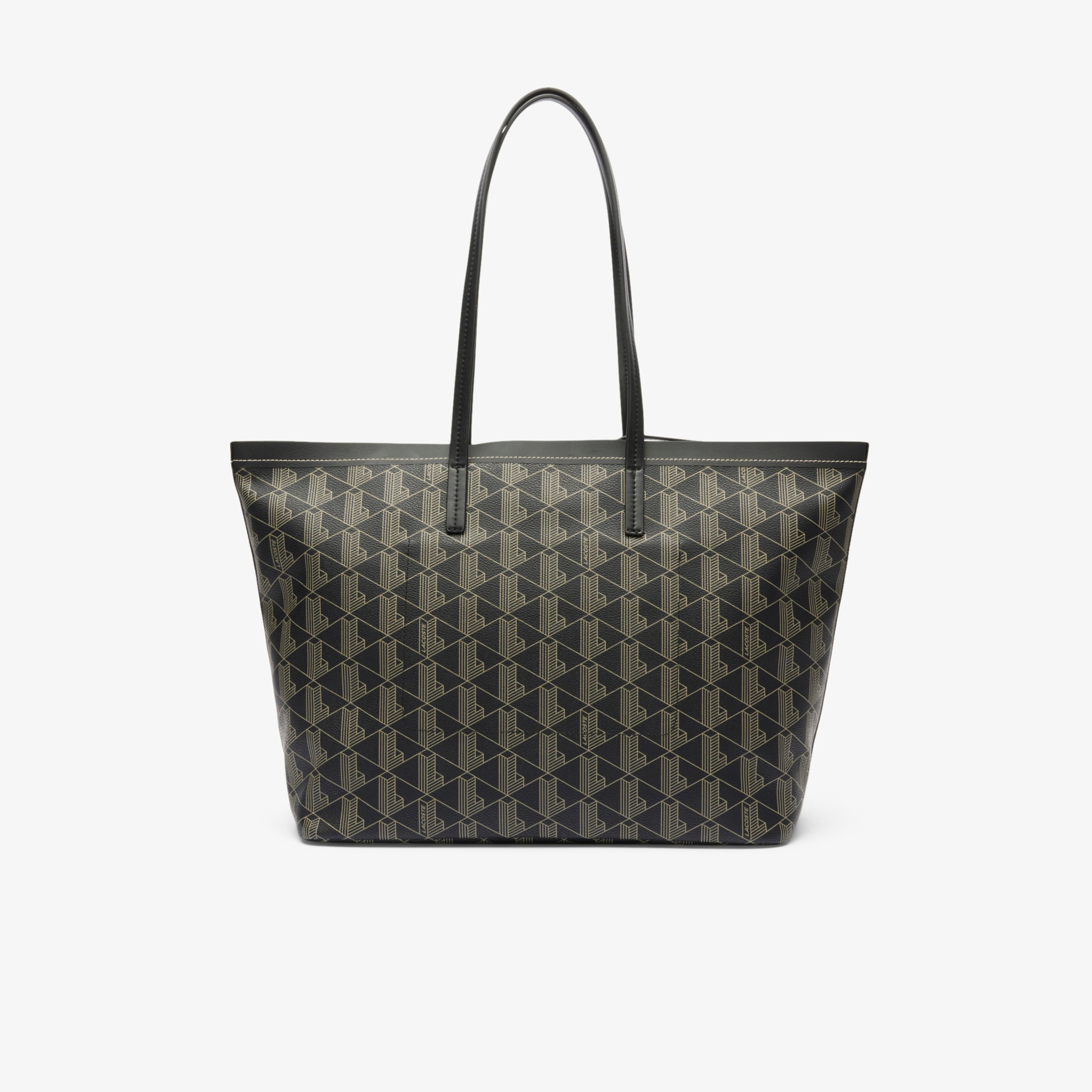 Zely Kadın Monogram Siyah Omuz Çantası