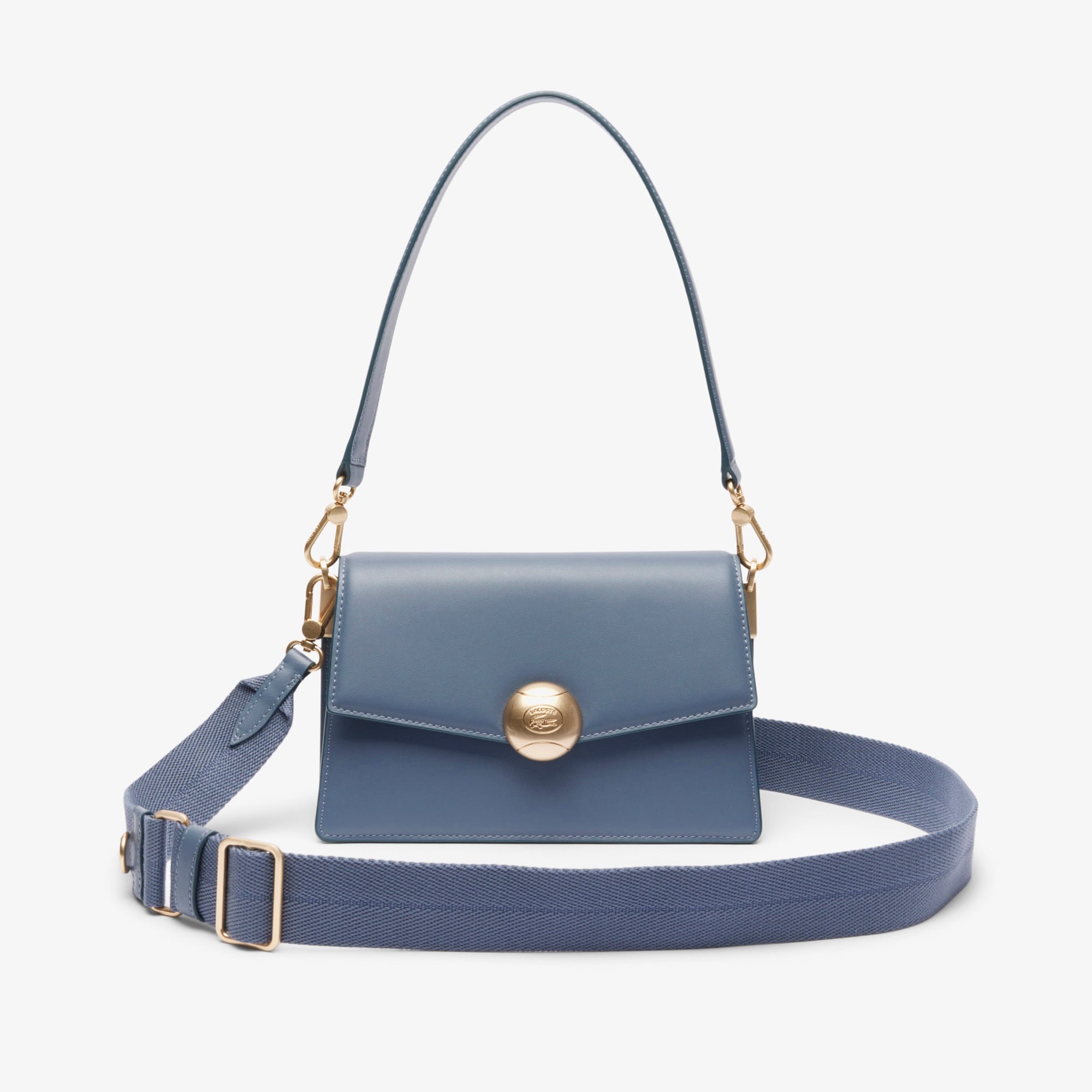 Tennis Bliss Kadın Deri Mavi Omuz Çantası